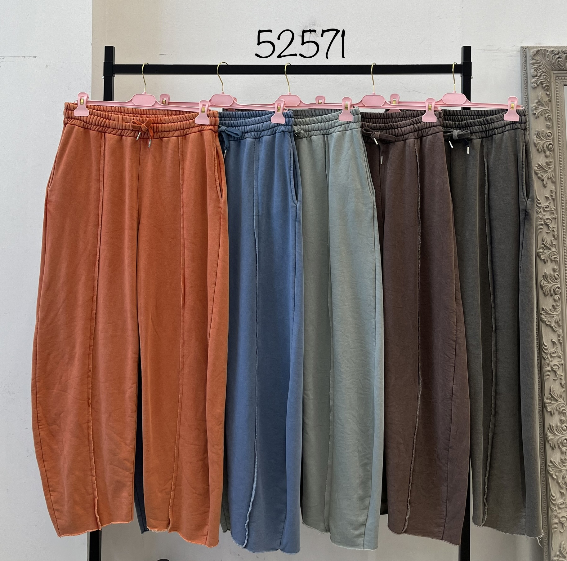 Wide High-Waist Trousers