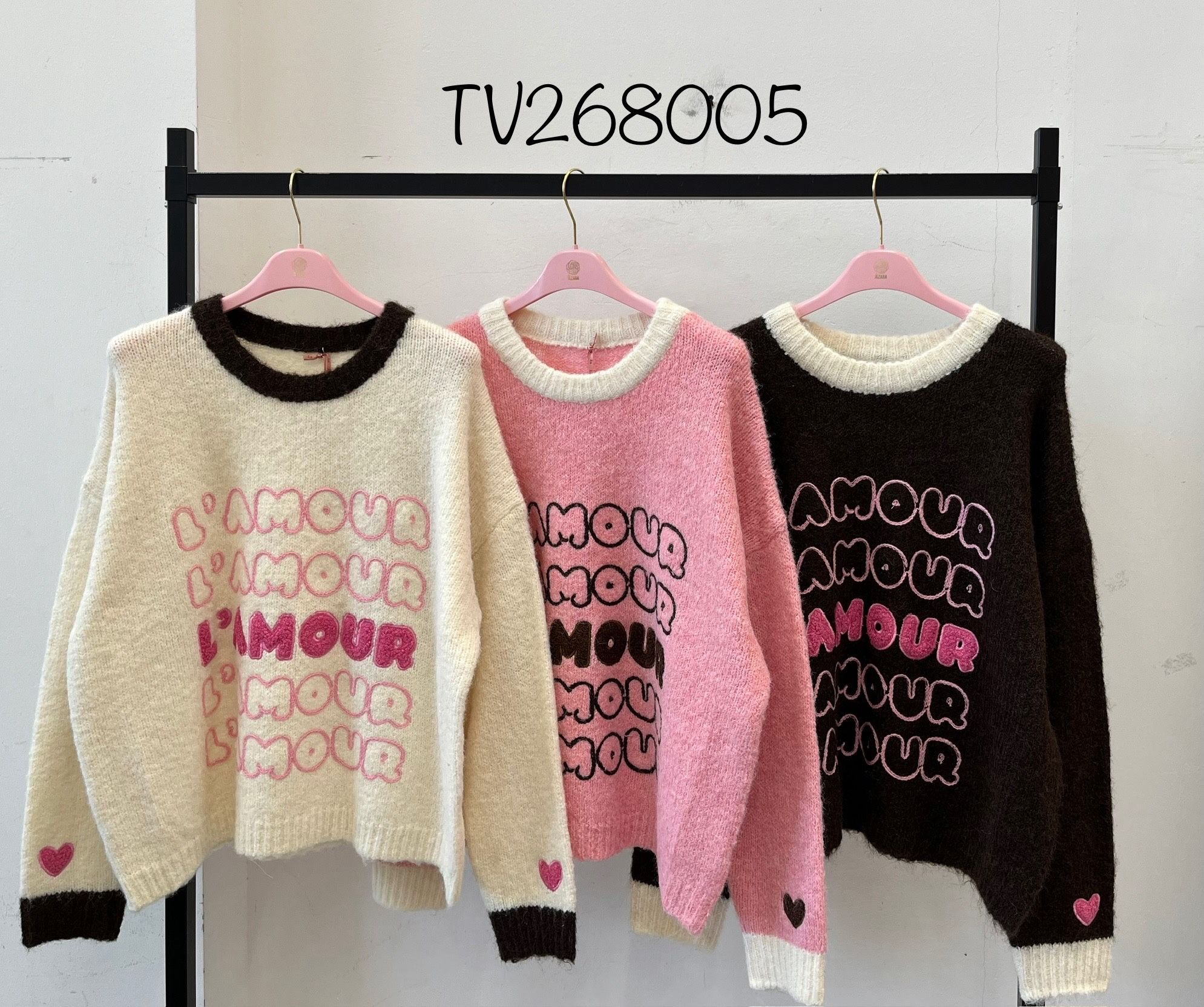 Relaxed Slogan Sweater
