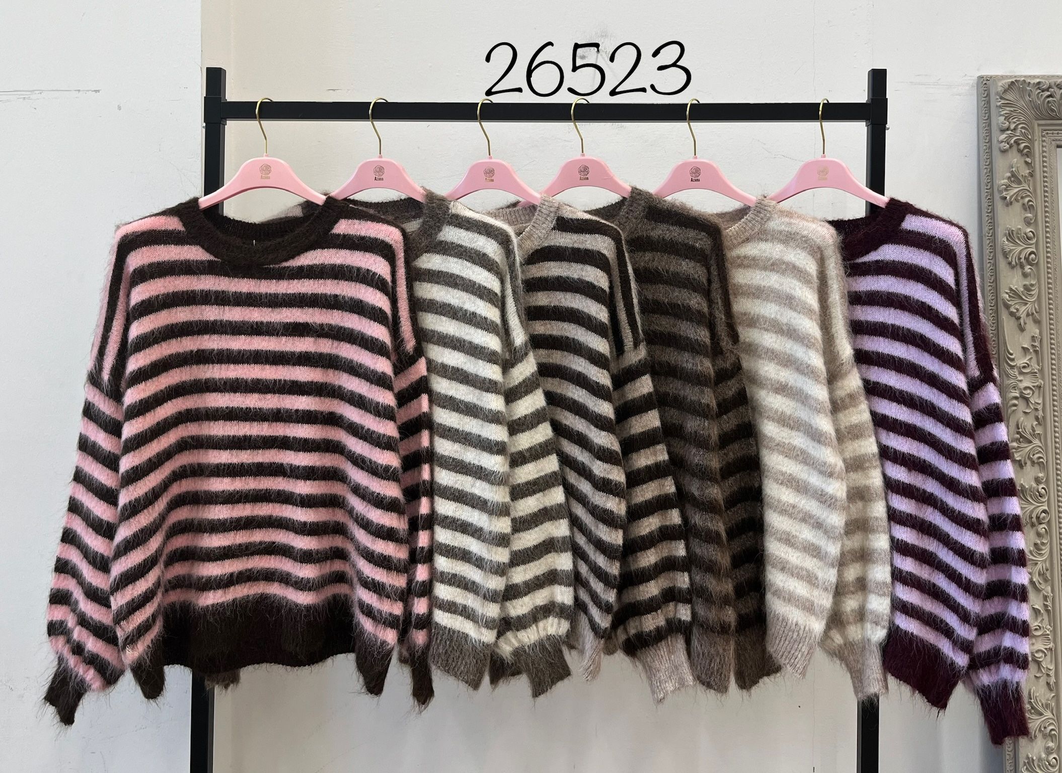 Oversized Striped Sweater