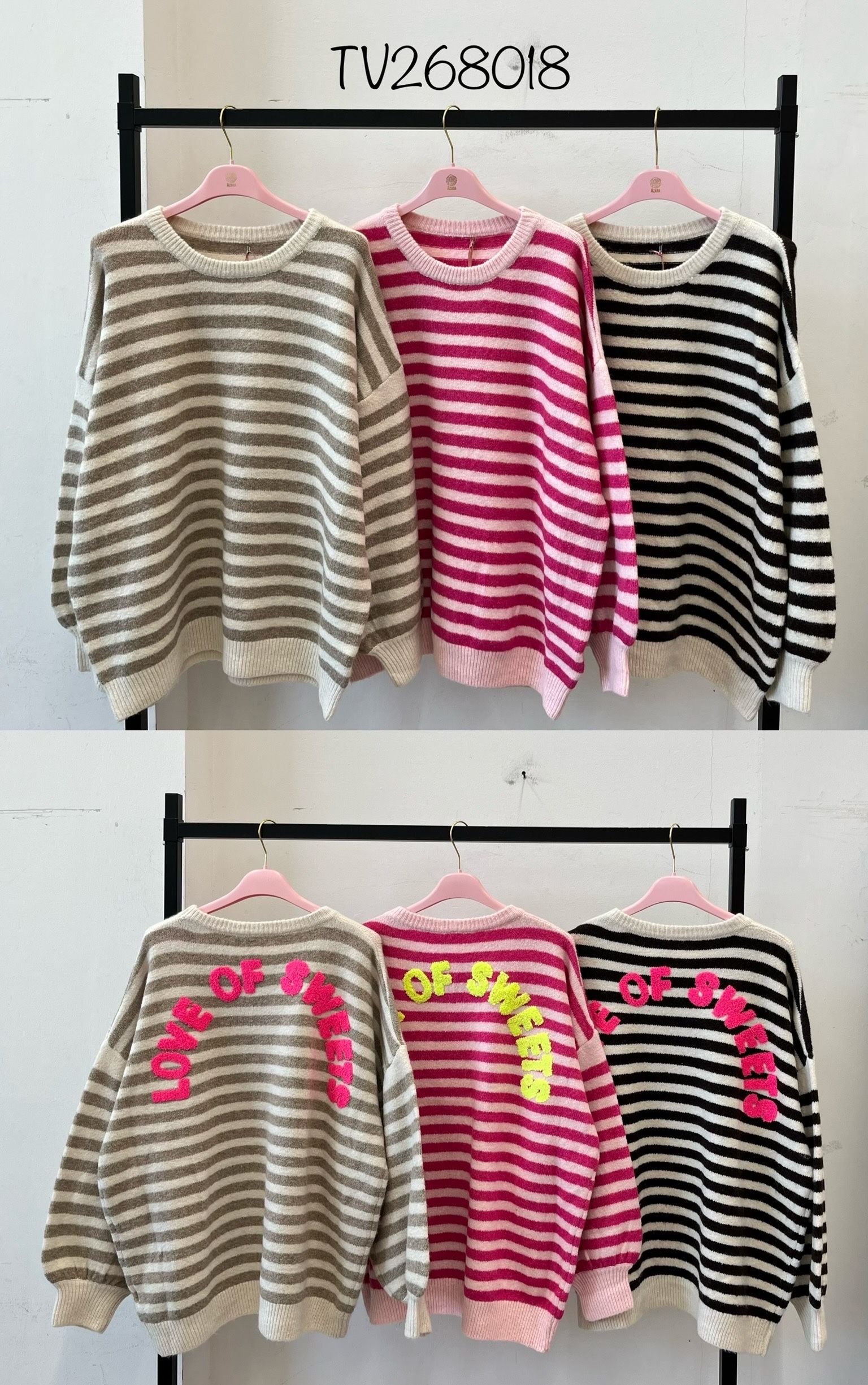 Oversized Striped Sweater