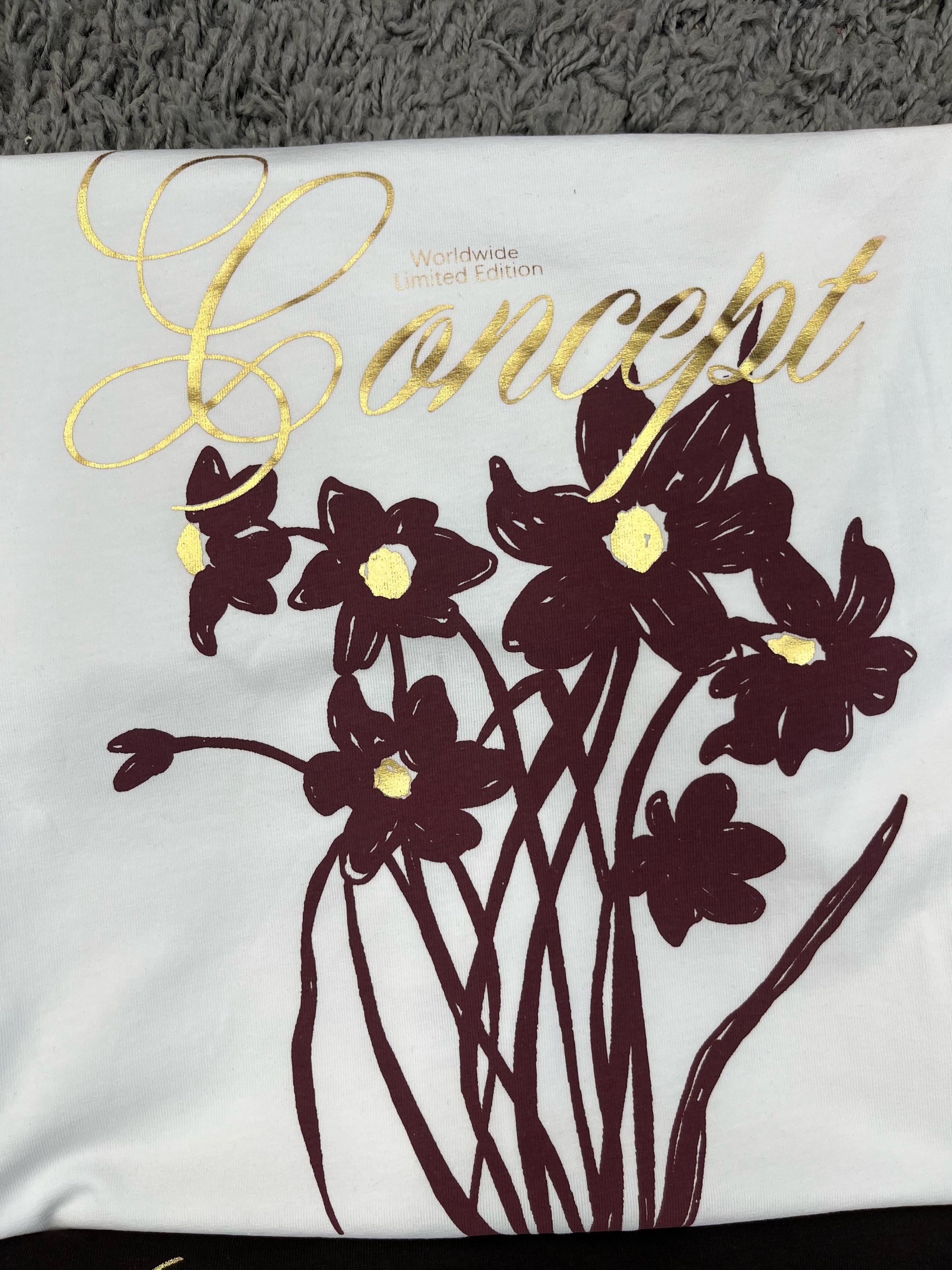 Floral Print T‑Shirt