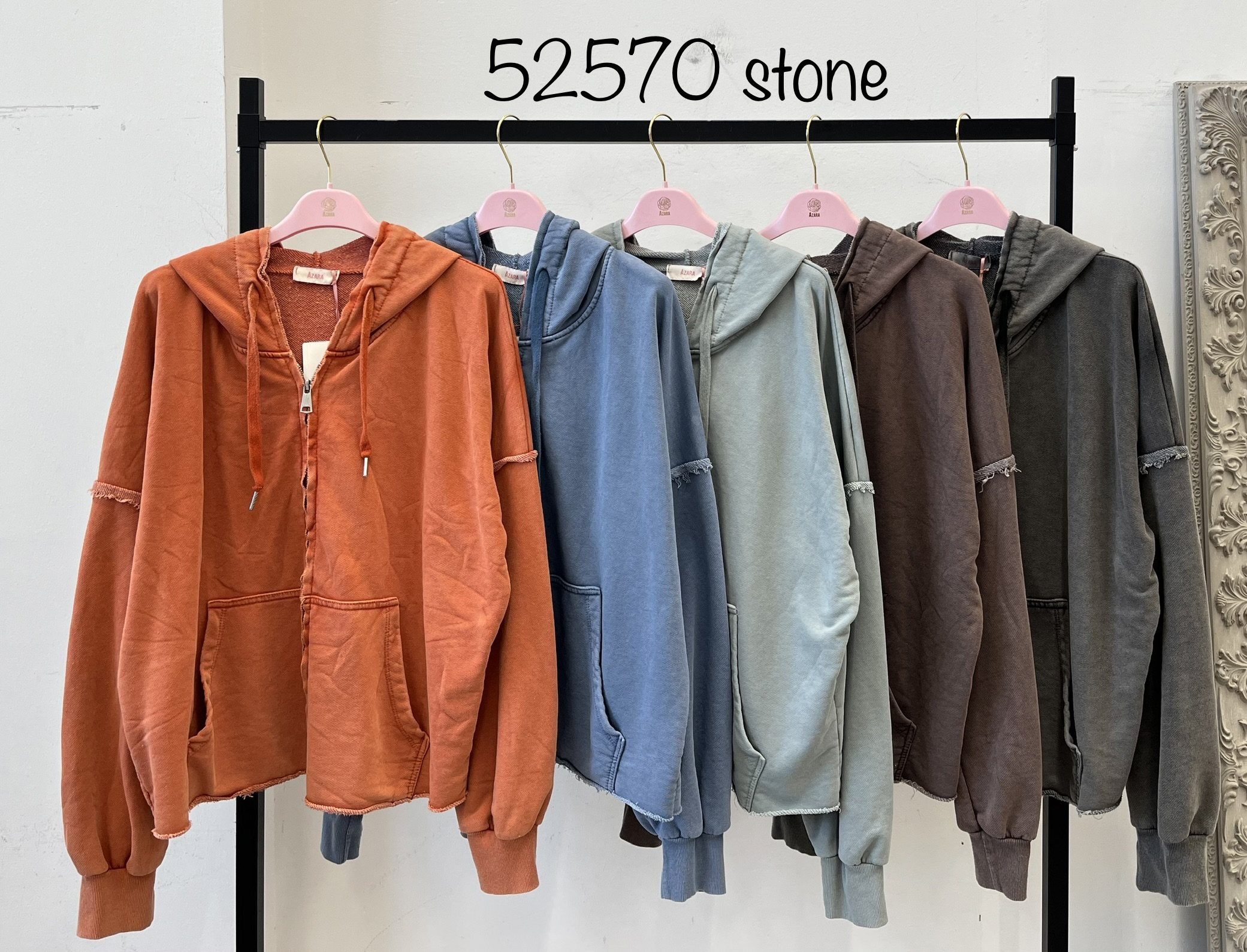 Zip-Up Hoodie with Hood