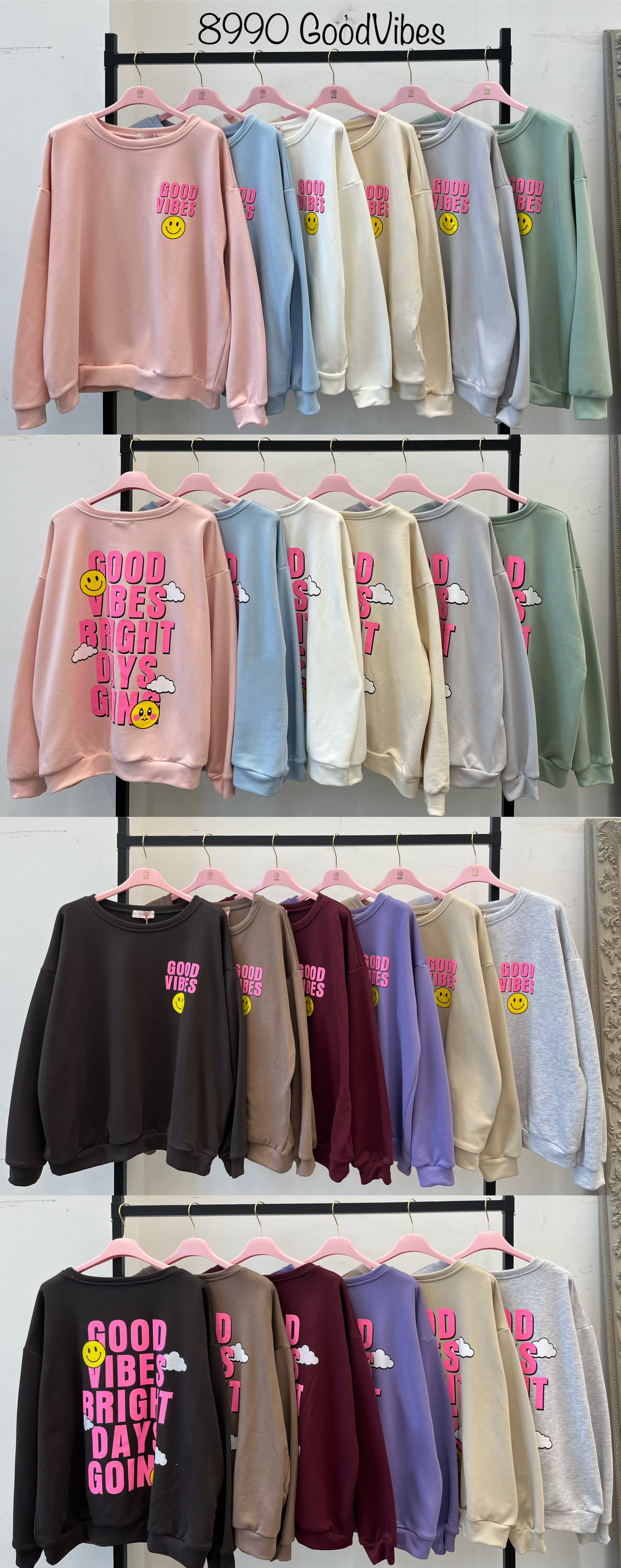 Oversized Printed Sweatshirt