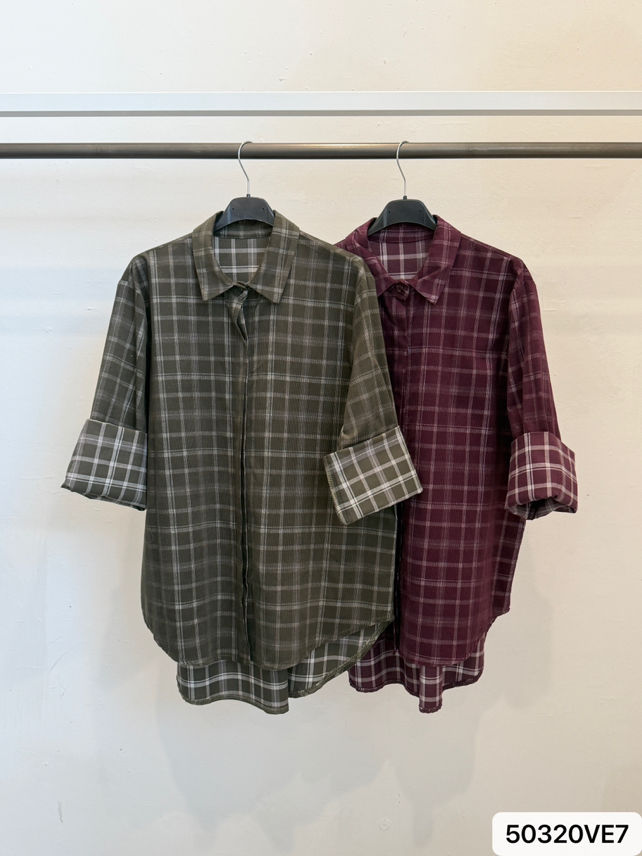 Relaxed Shirt with Collar