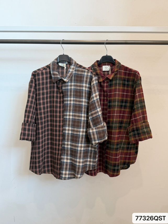 Relaxed Shirt with Classic Collar