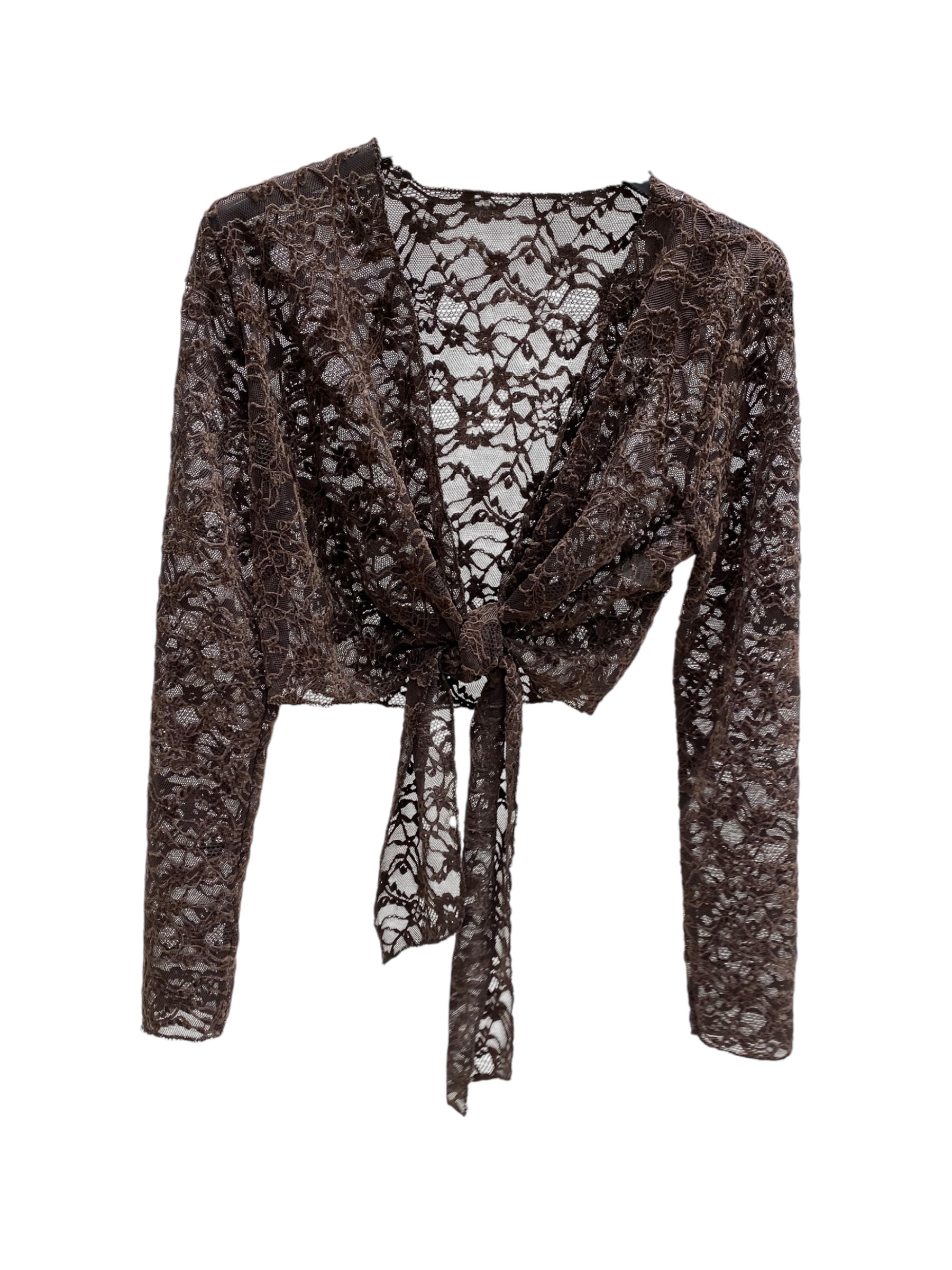 Lace Cardigan Top