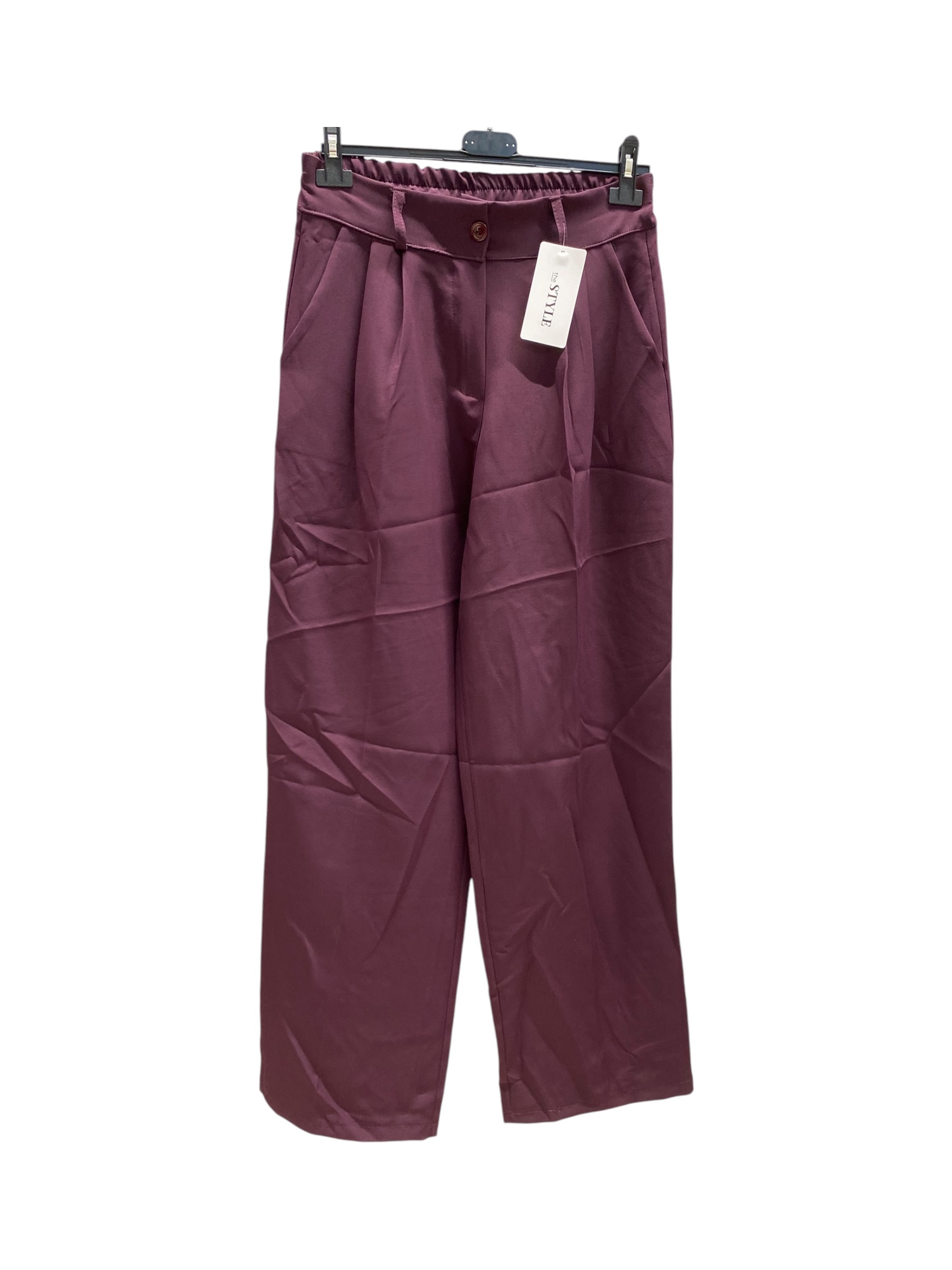 Wide Pleated Trousers