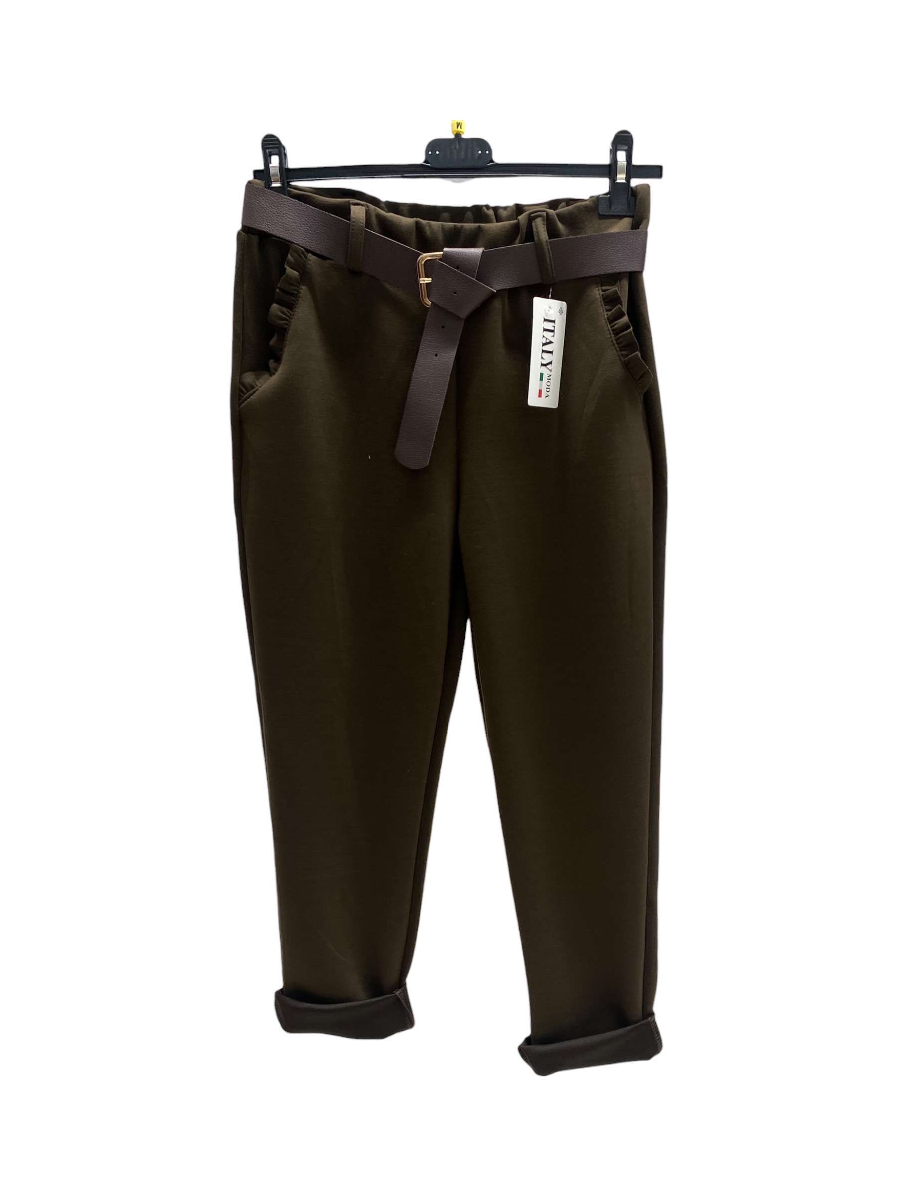 Tailored Trousers with Belt