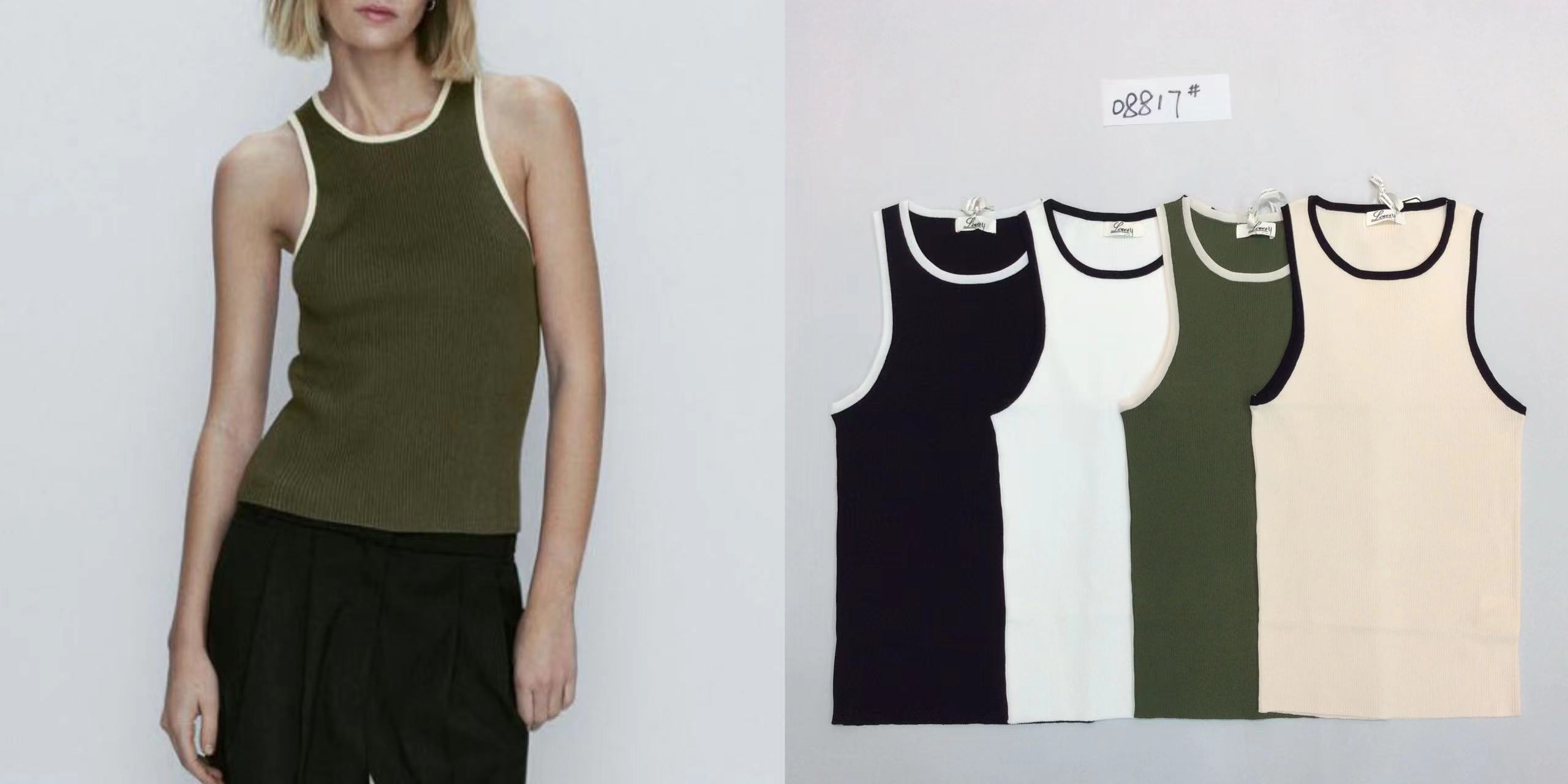 Fitted Sleeveless Top