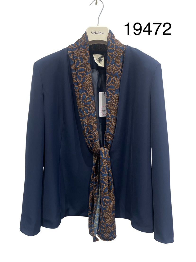 Tailored Blazer with Notched Lapels