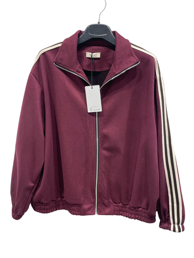 Relaxed Bomber with Stand Collar