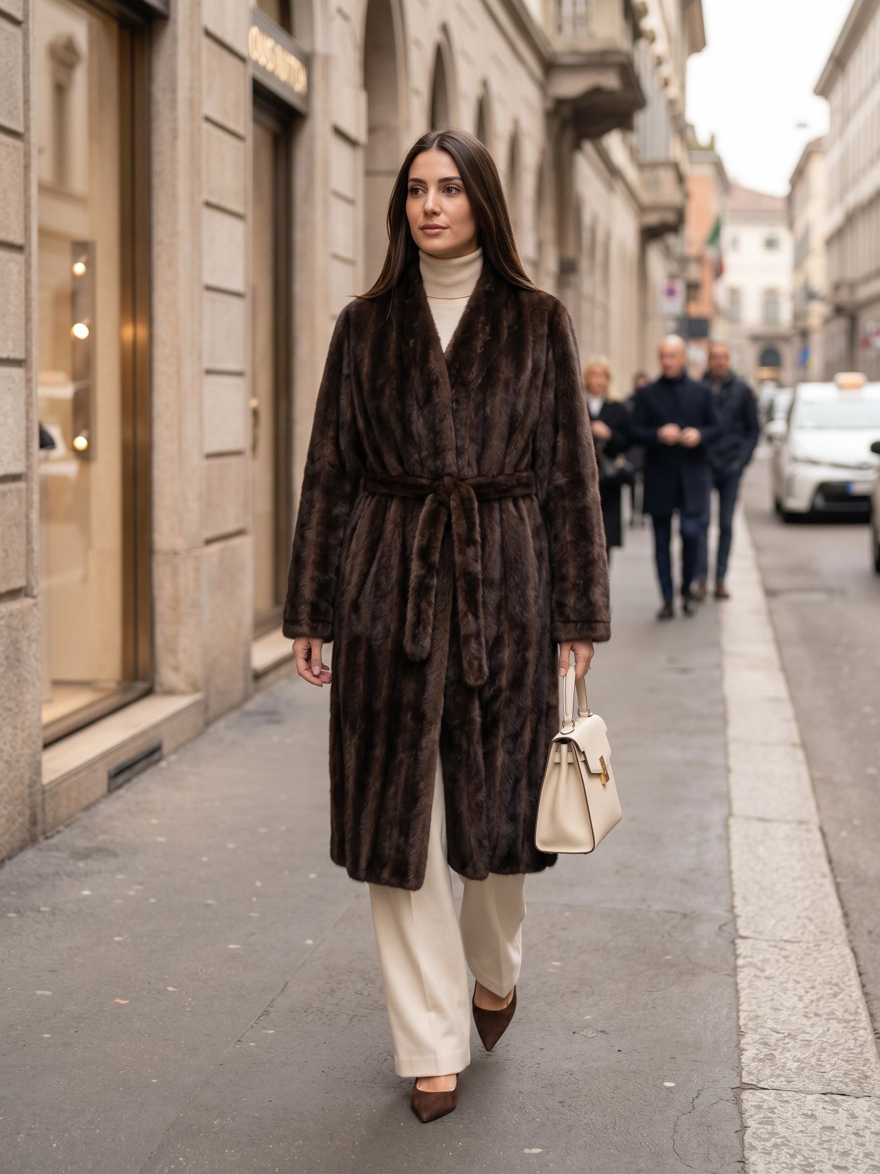 Midi Belted Coat