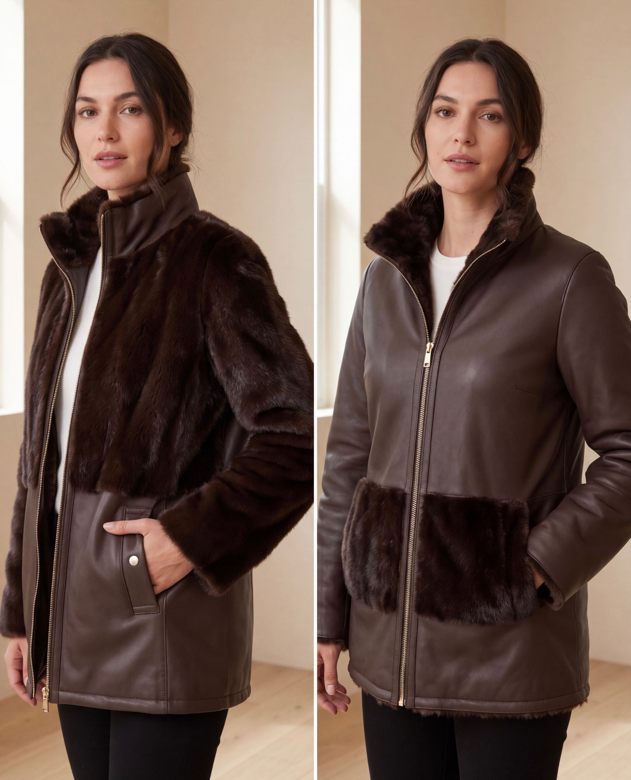 Long Coat with Collar