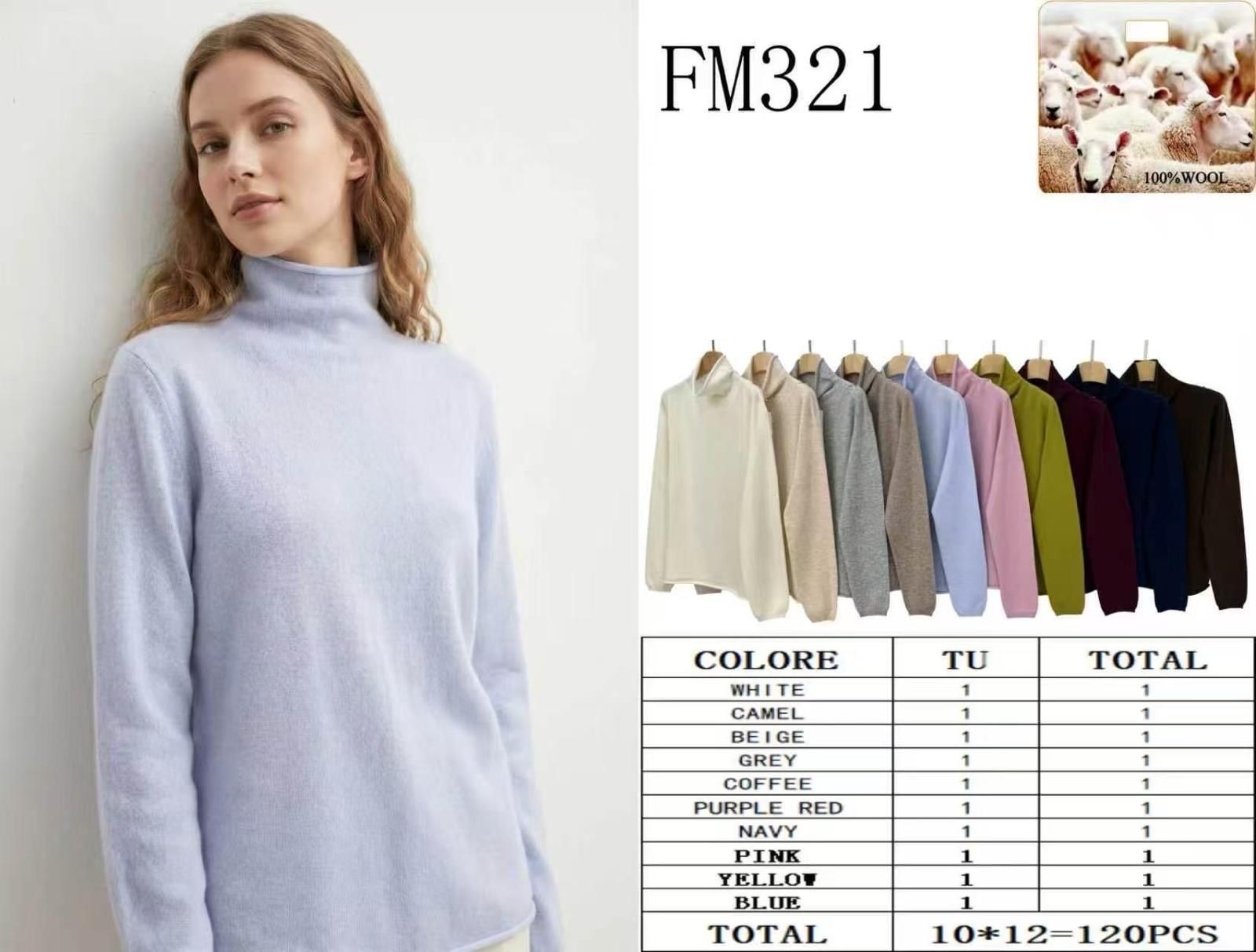 Regular Half-Turtleneck Sweater