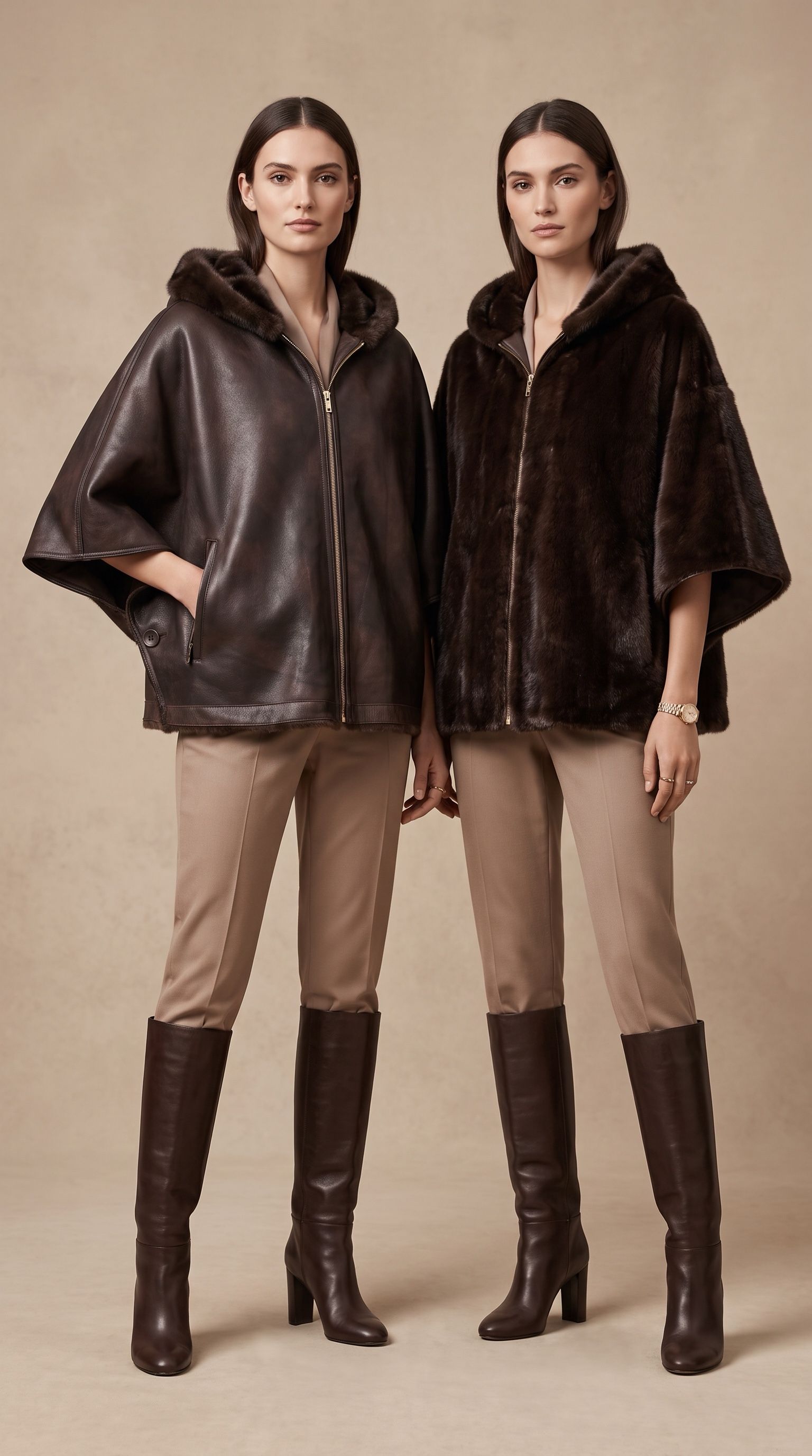 Oversize Hooded Coat