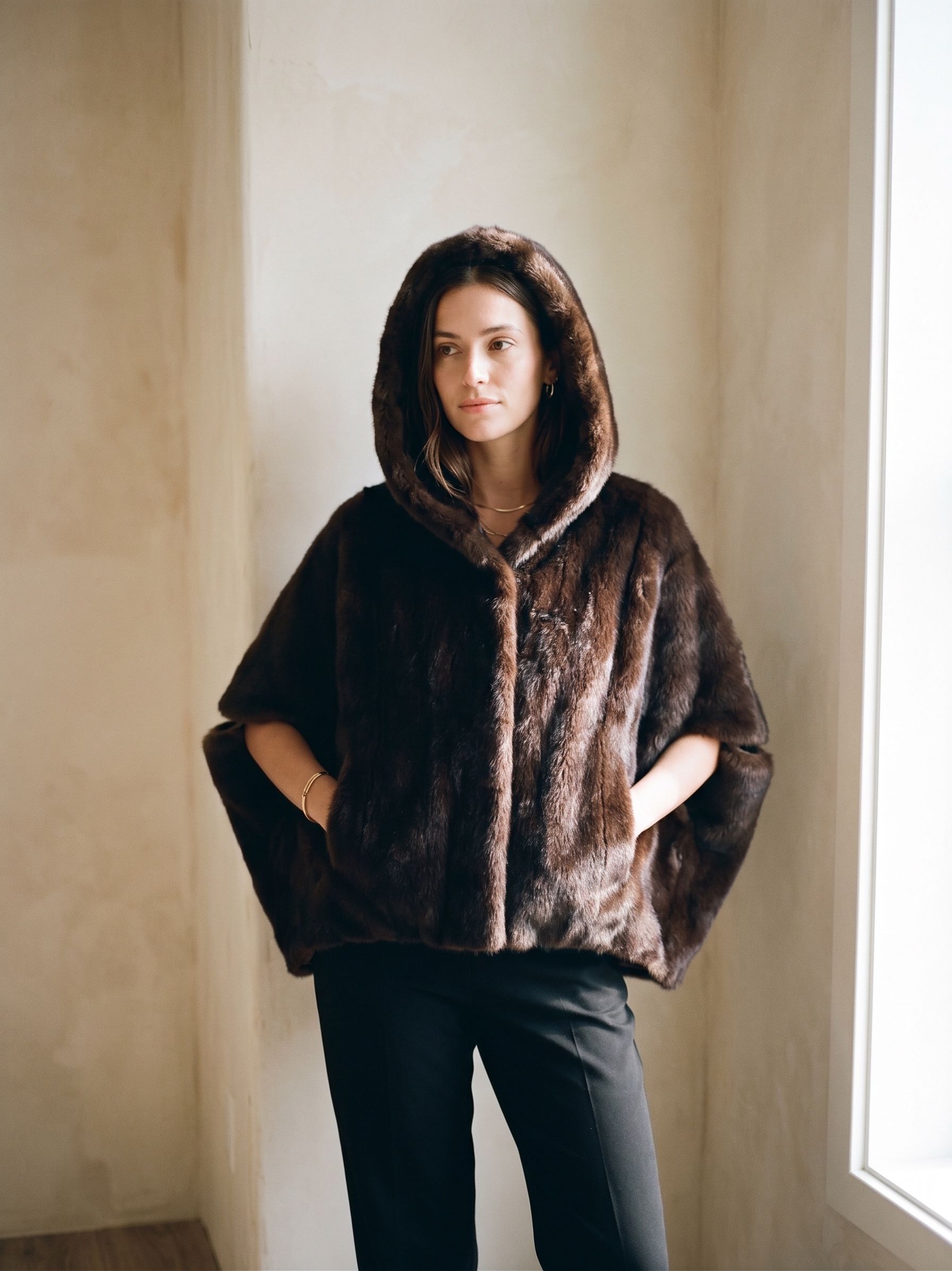 Oversize Hooded Coat