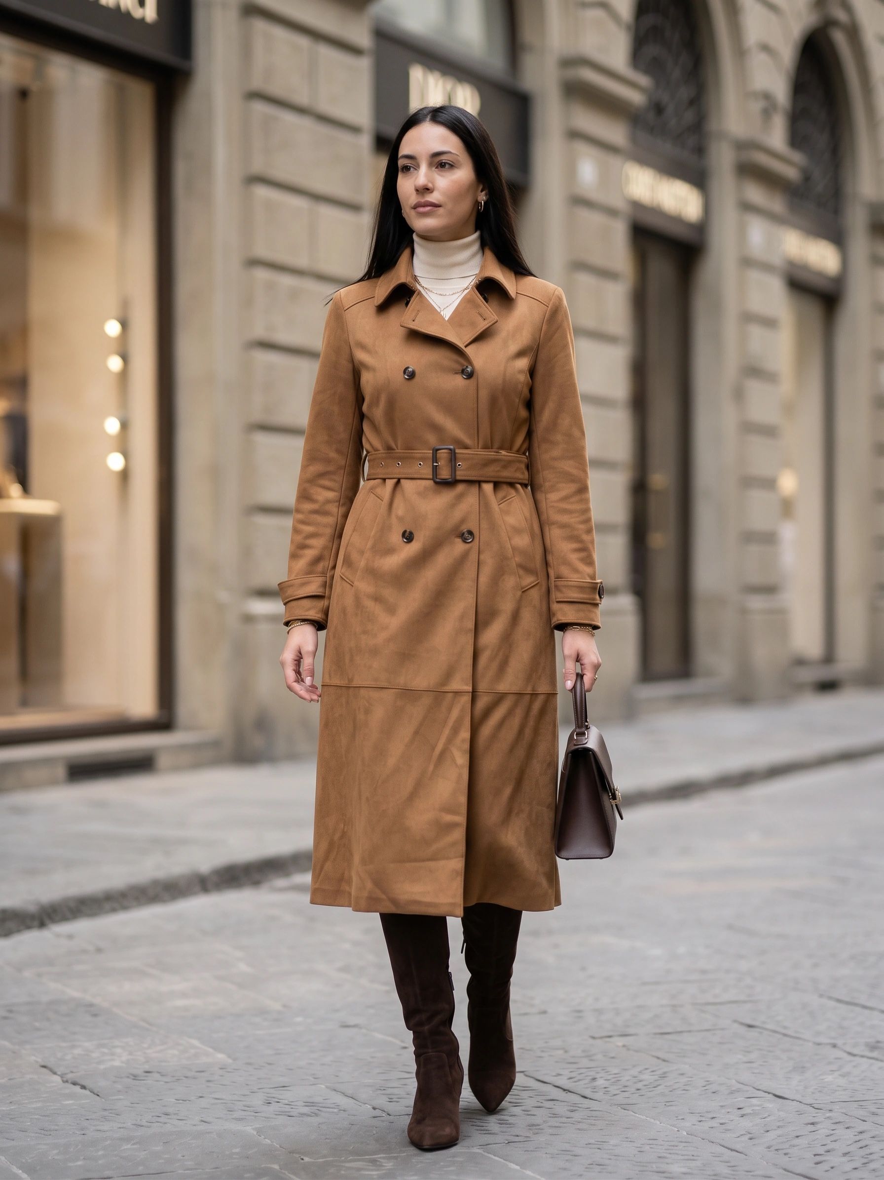 Fitted Trench Coat