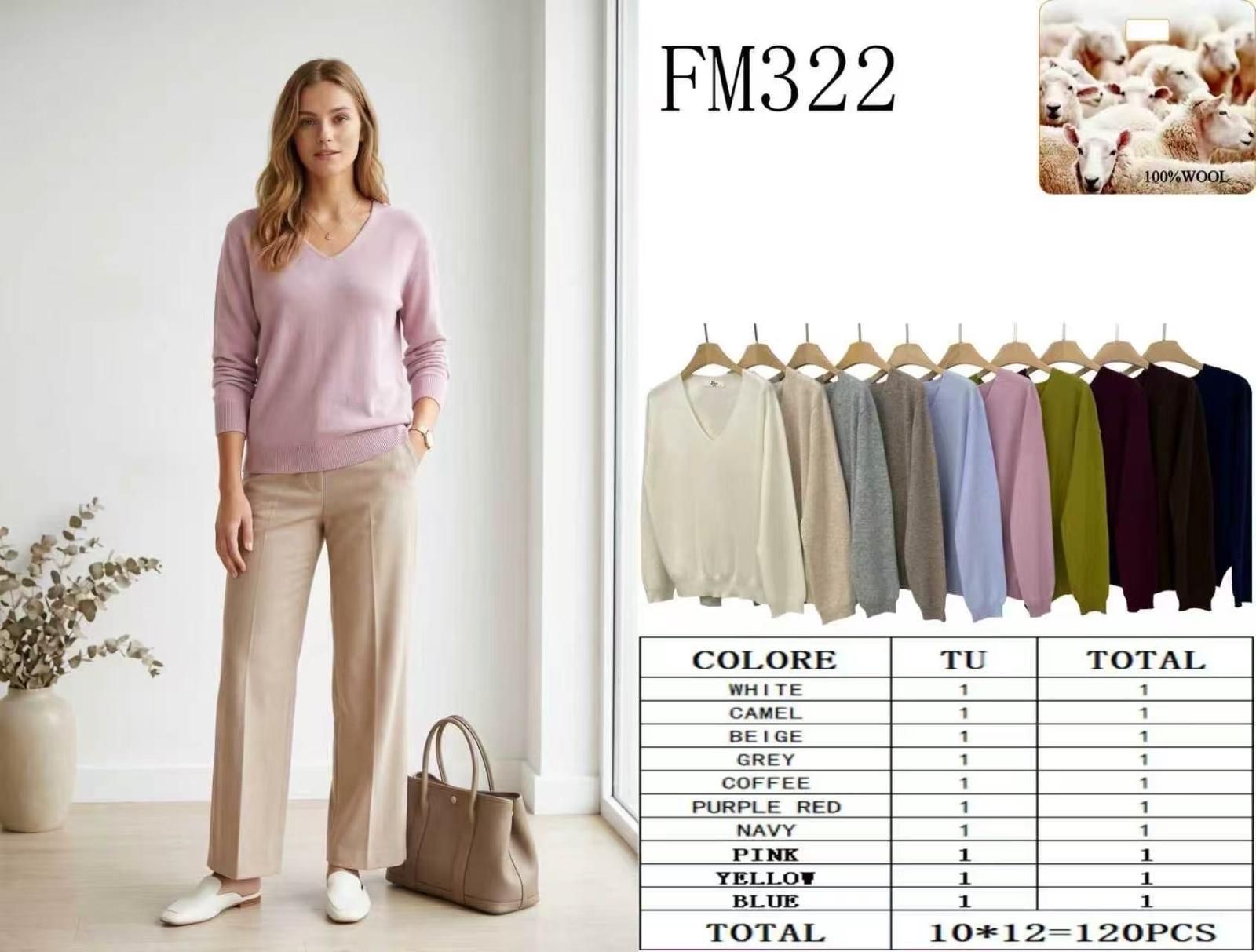 Regular V‑Neck Sweater