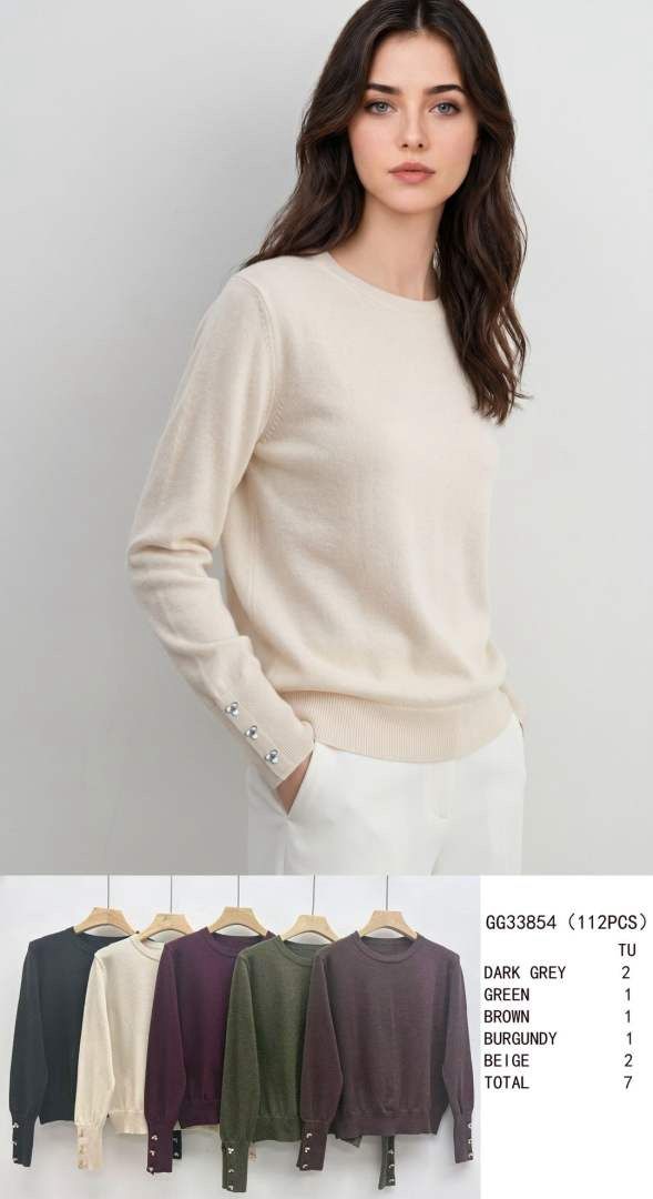 Classic Buttoned Sweater