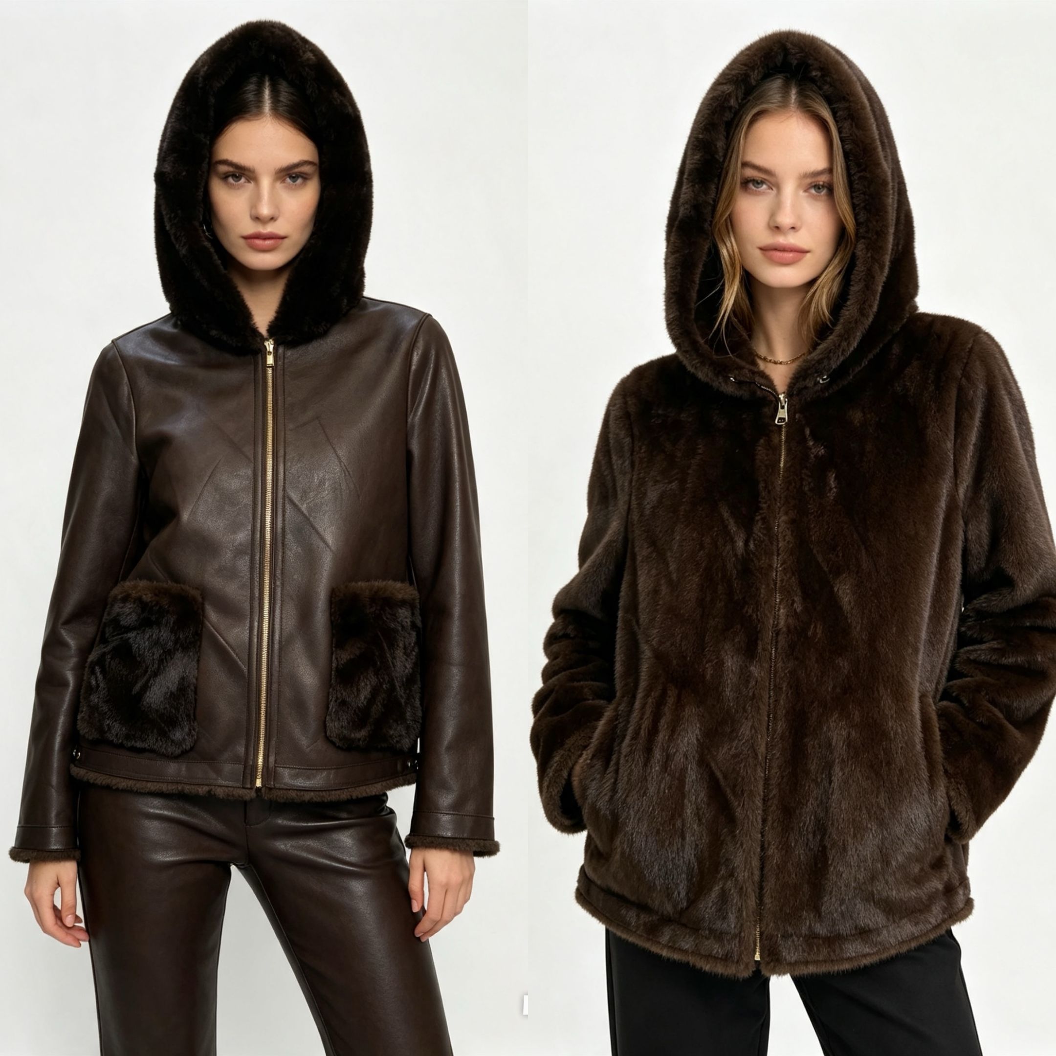 Reversible Hooded Jacket