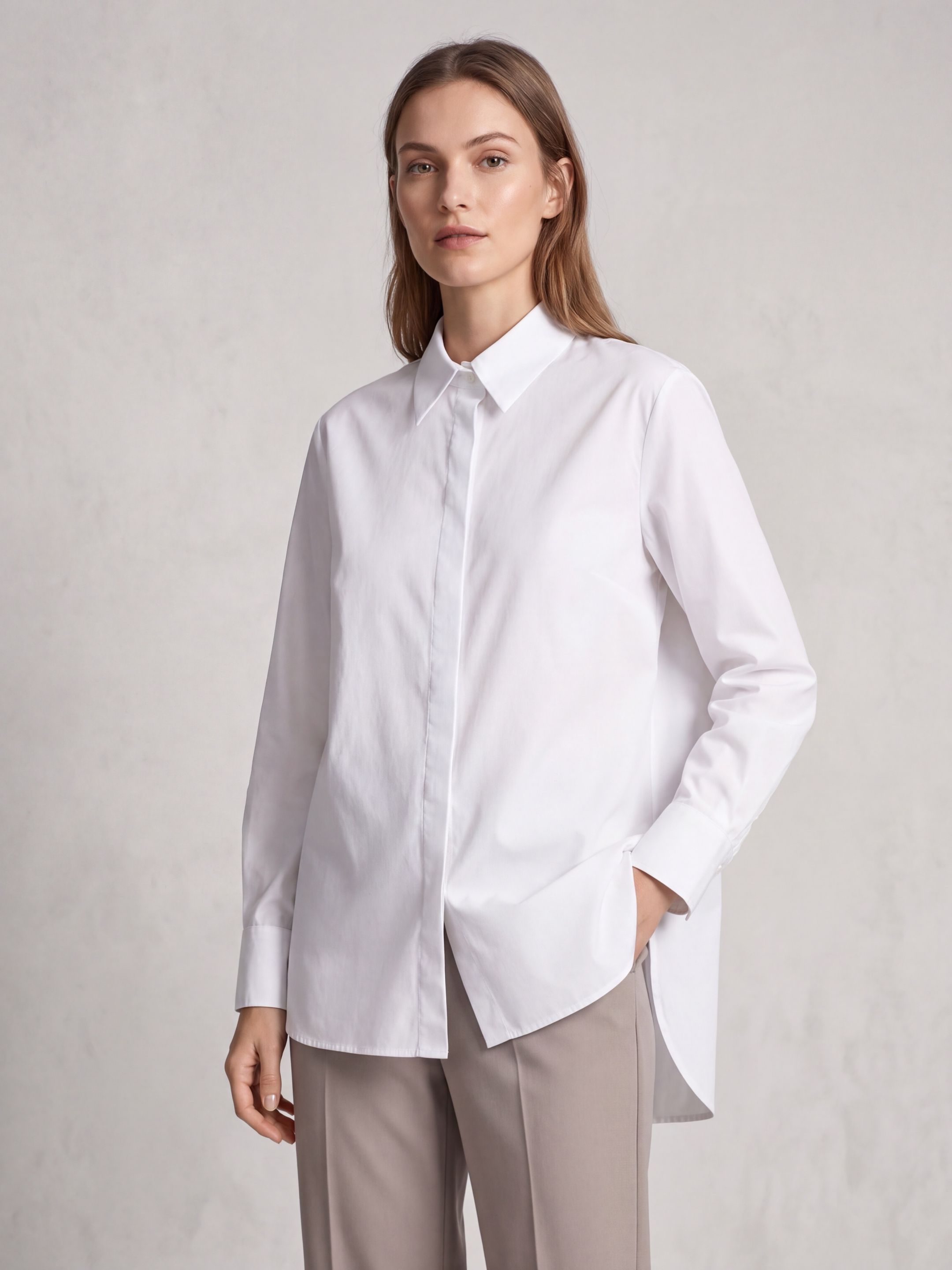 Extended Straight Shirt