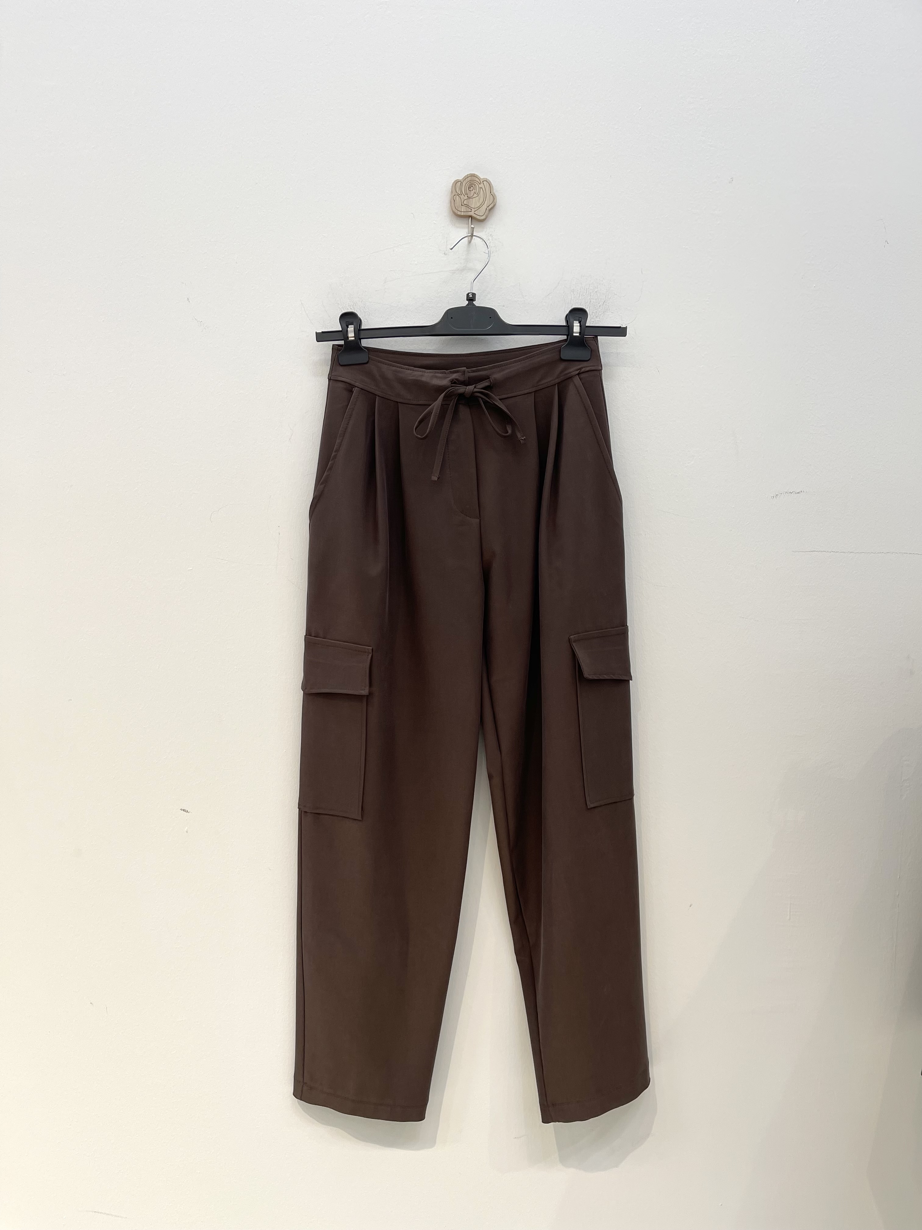 Cargo Trousers with Drawcord