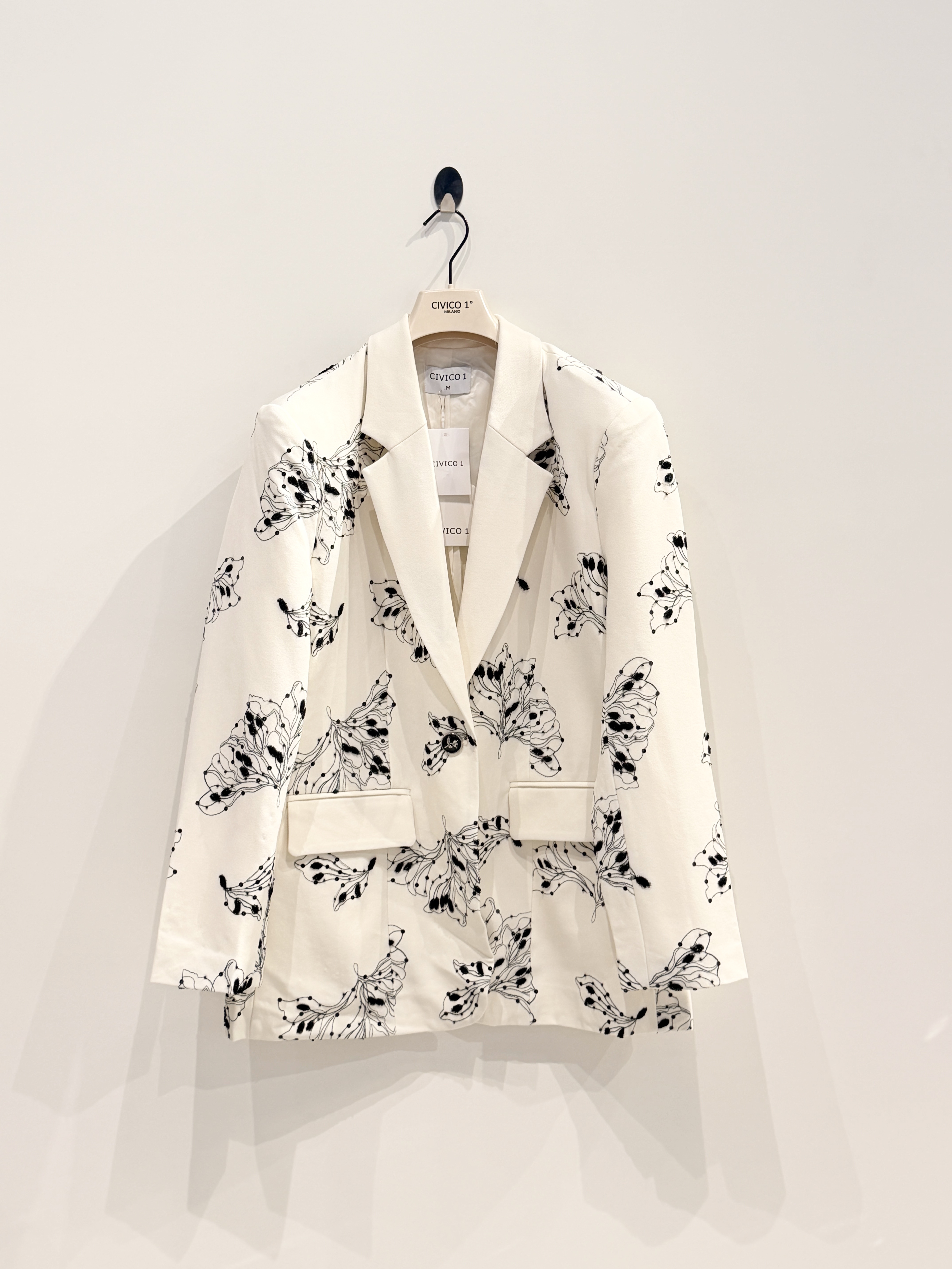 Tailored Hip-Length Blazer