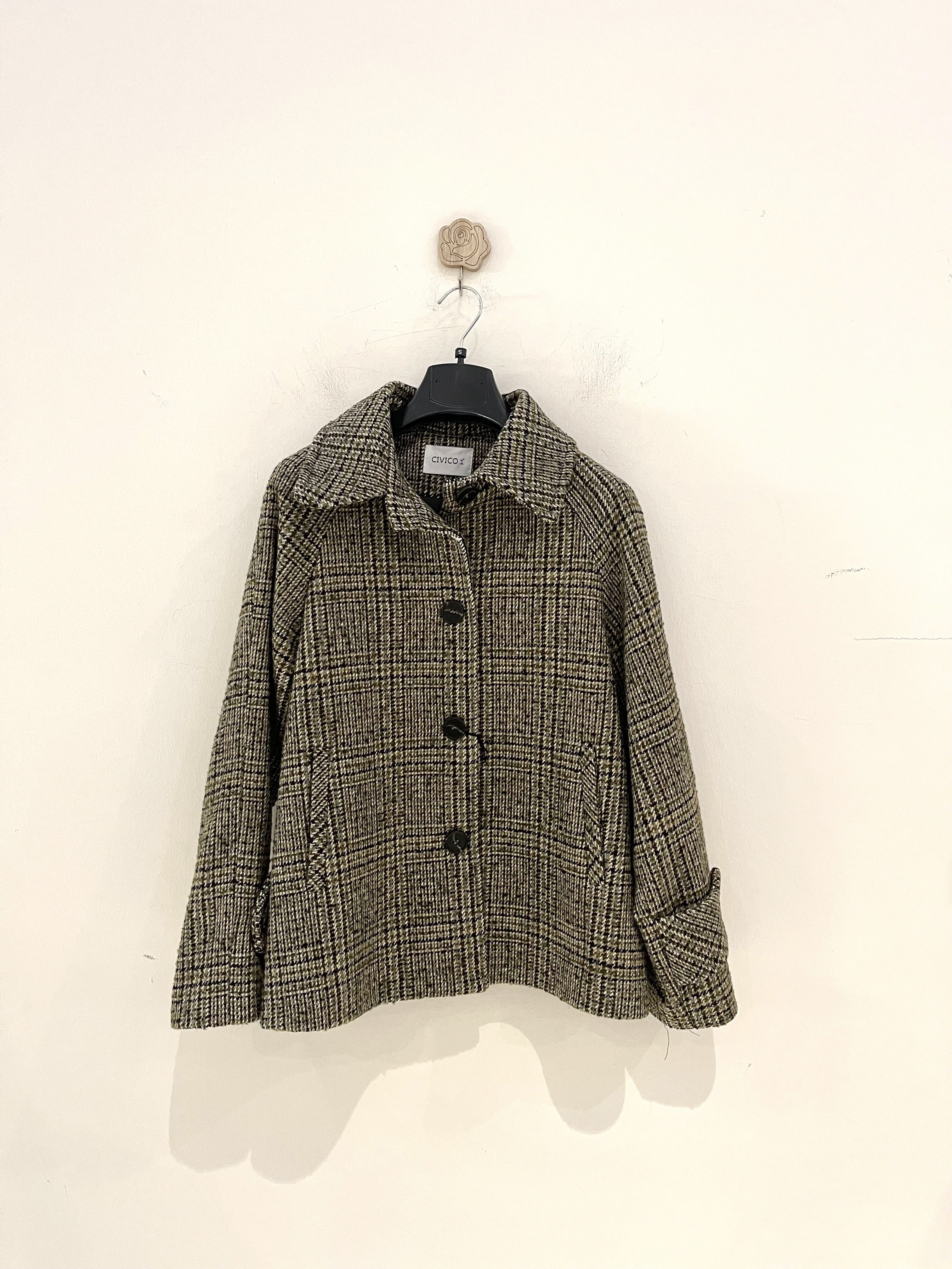 Checked Tweed Jacket