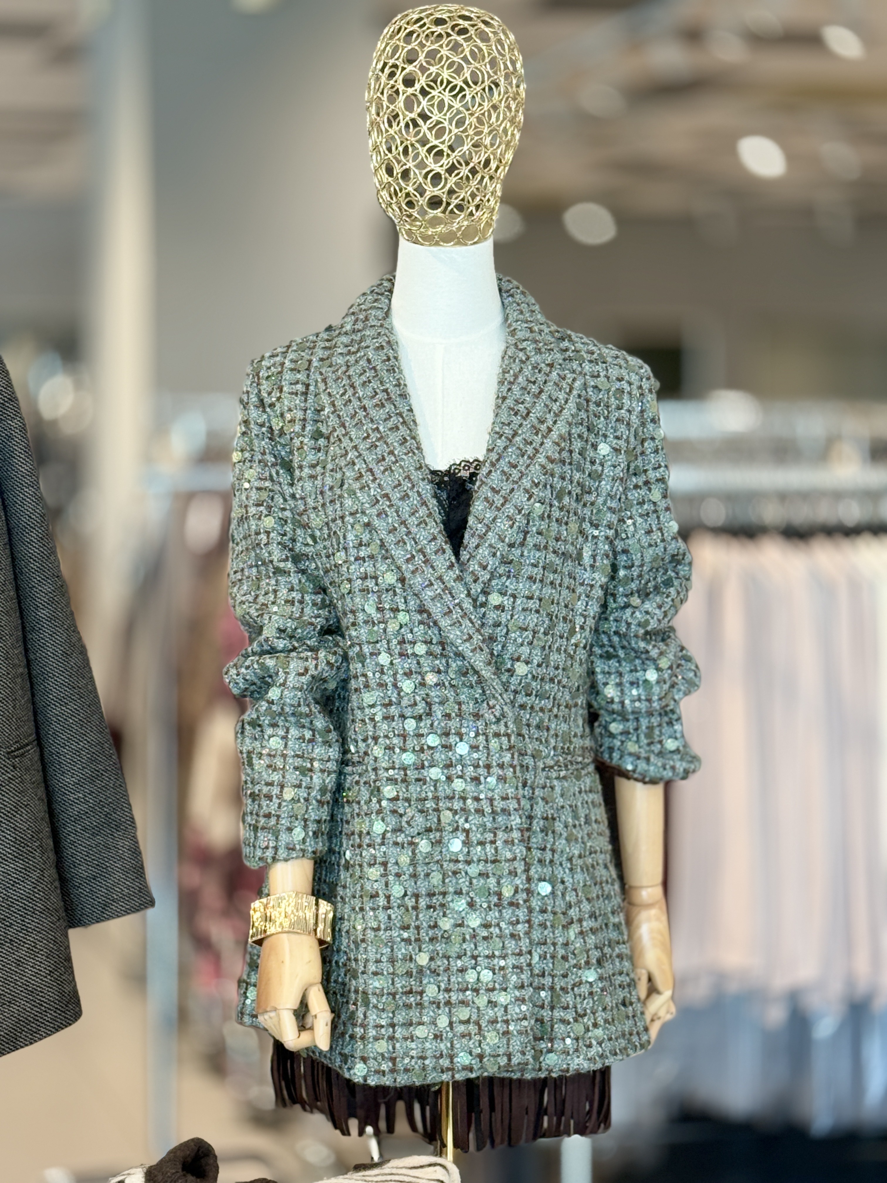Tailored Hip-Length Jacket