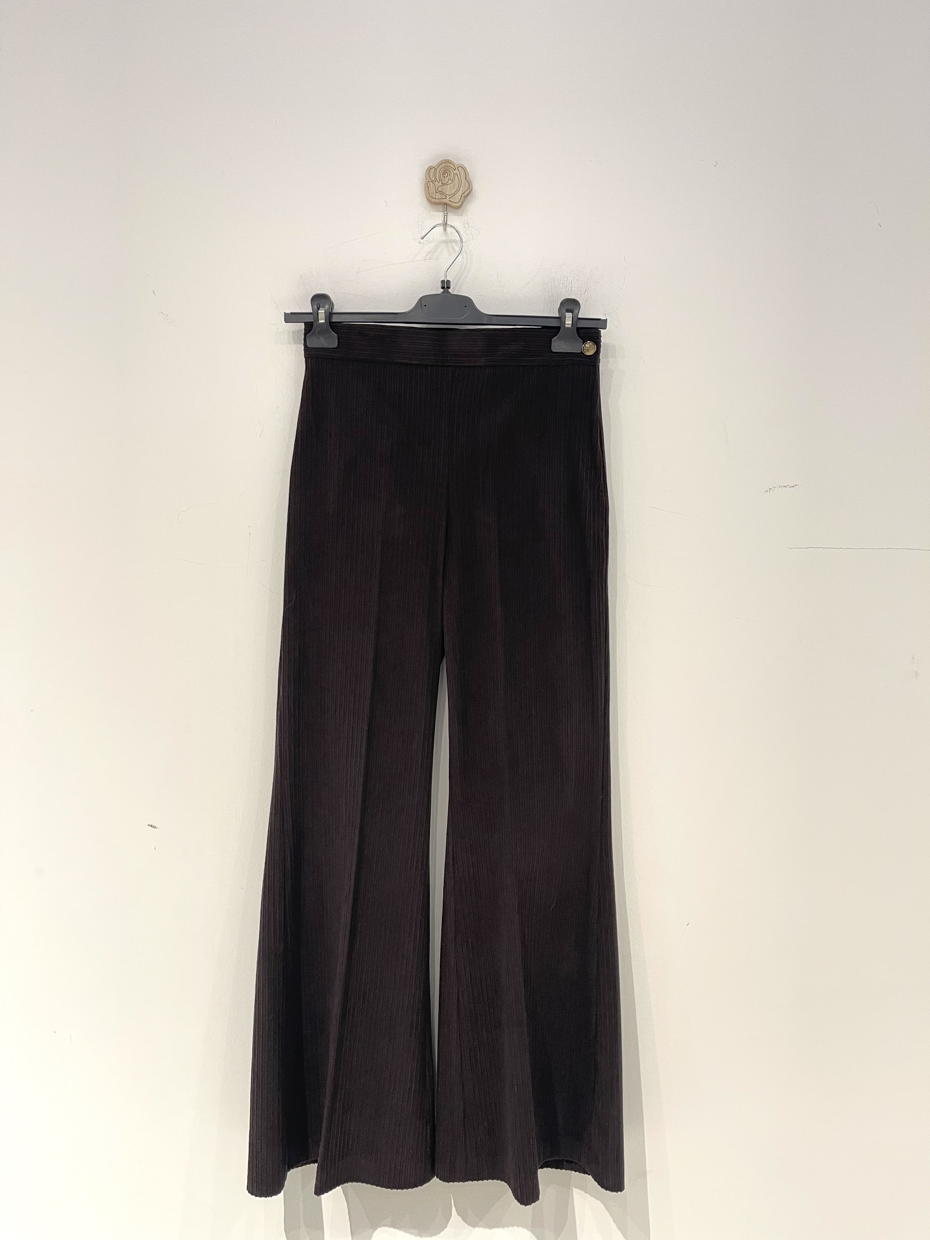 Wide High‑Waist Trousers