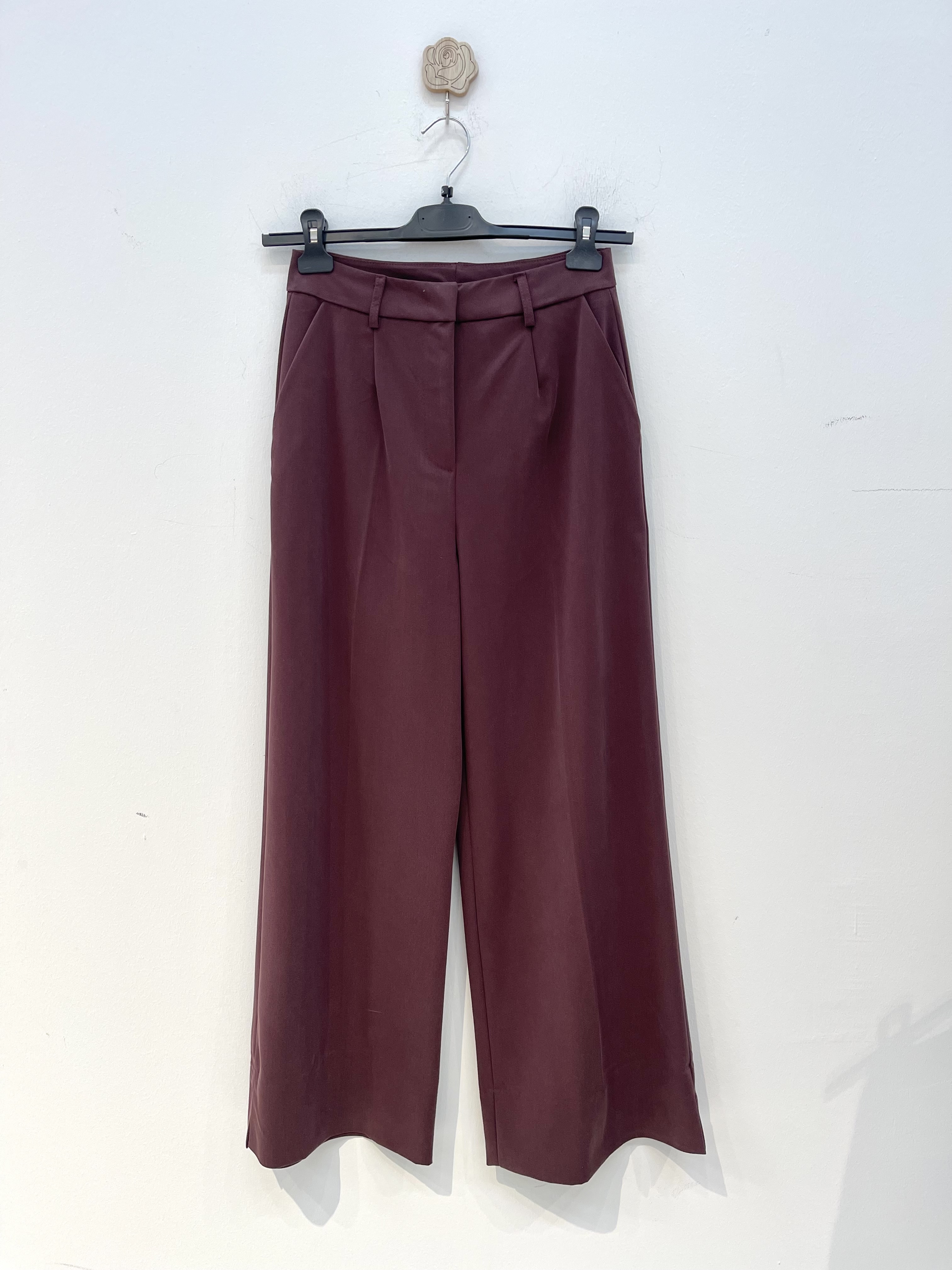 Wide Pleated Trousers