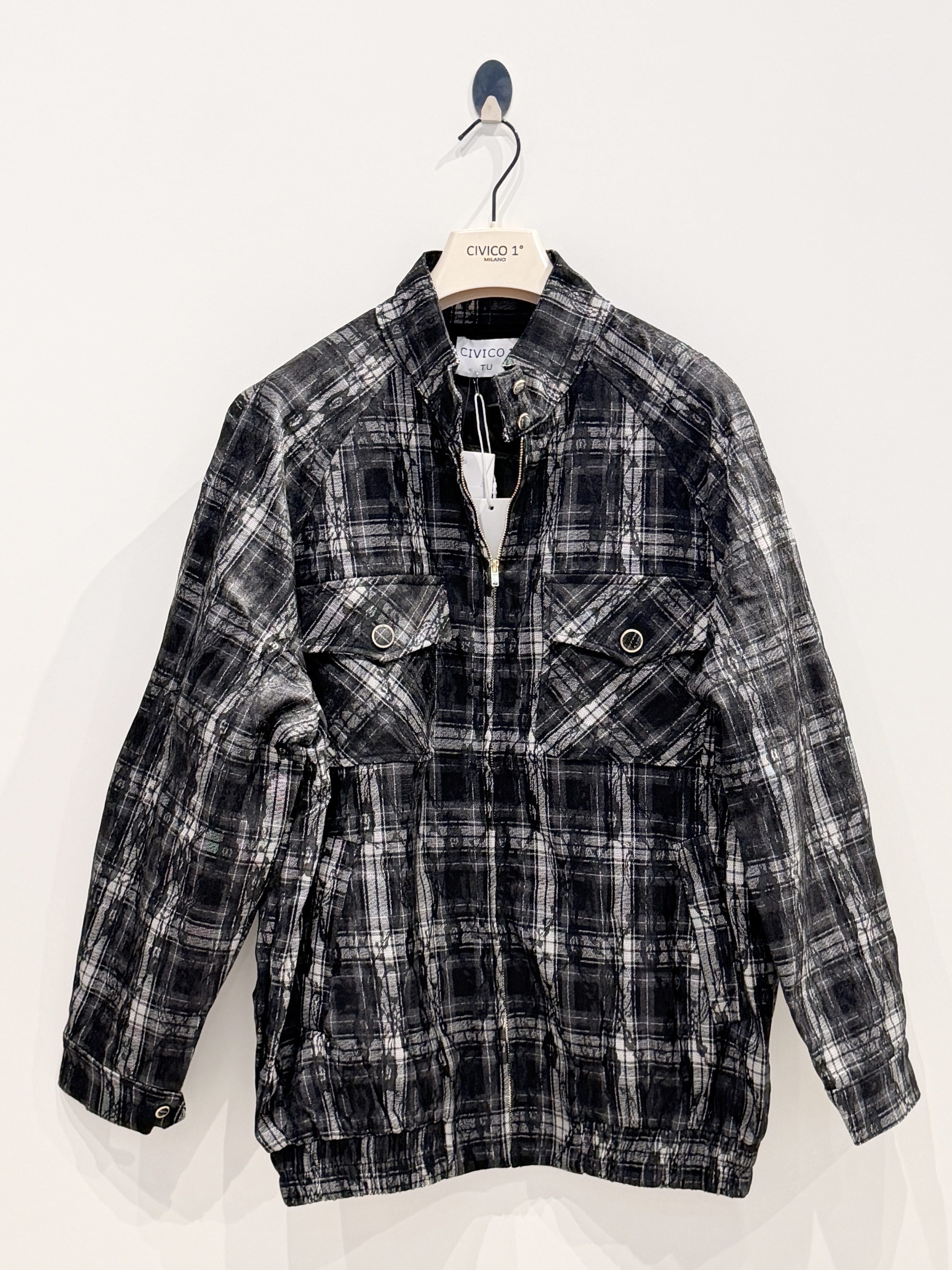 Checked Shirt Jacket