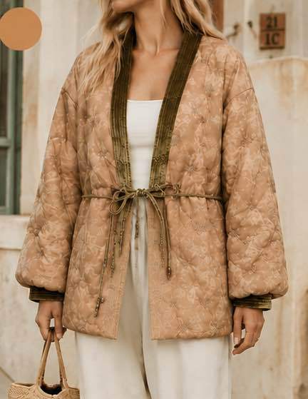 Quilted Kimono Jacket