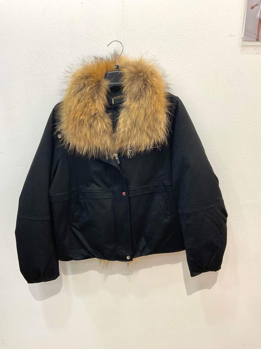 Biker Jacket with Collar