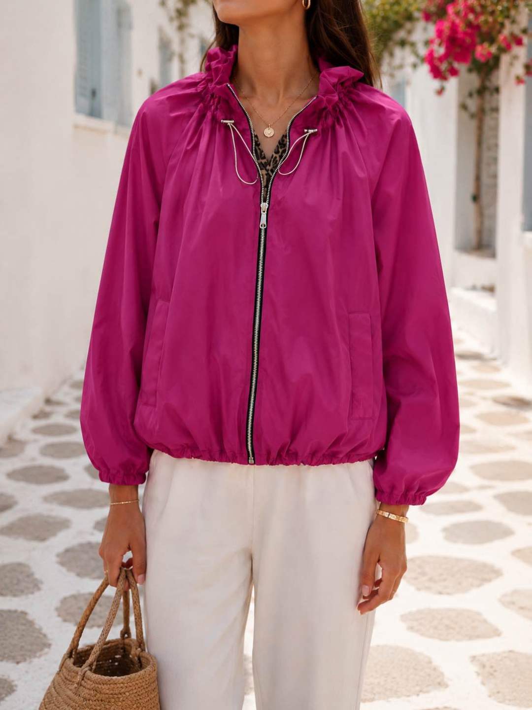 Relaxed Hooded Jacket