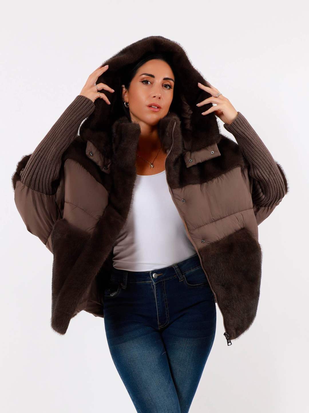 Oversize Hooded Jacket