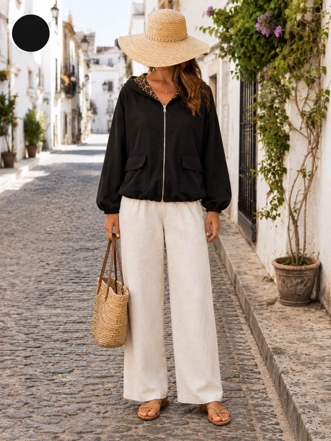 Relaxed Hooded Jacket