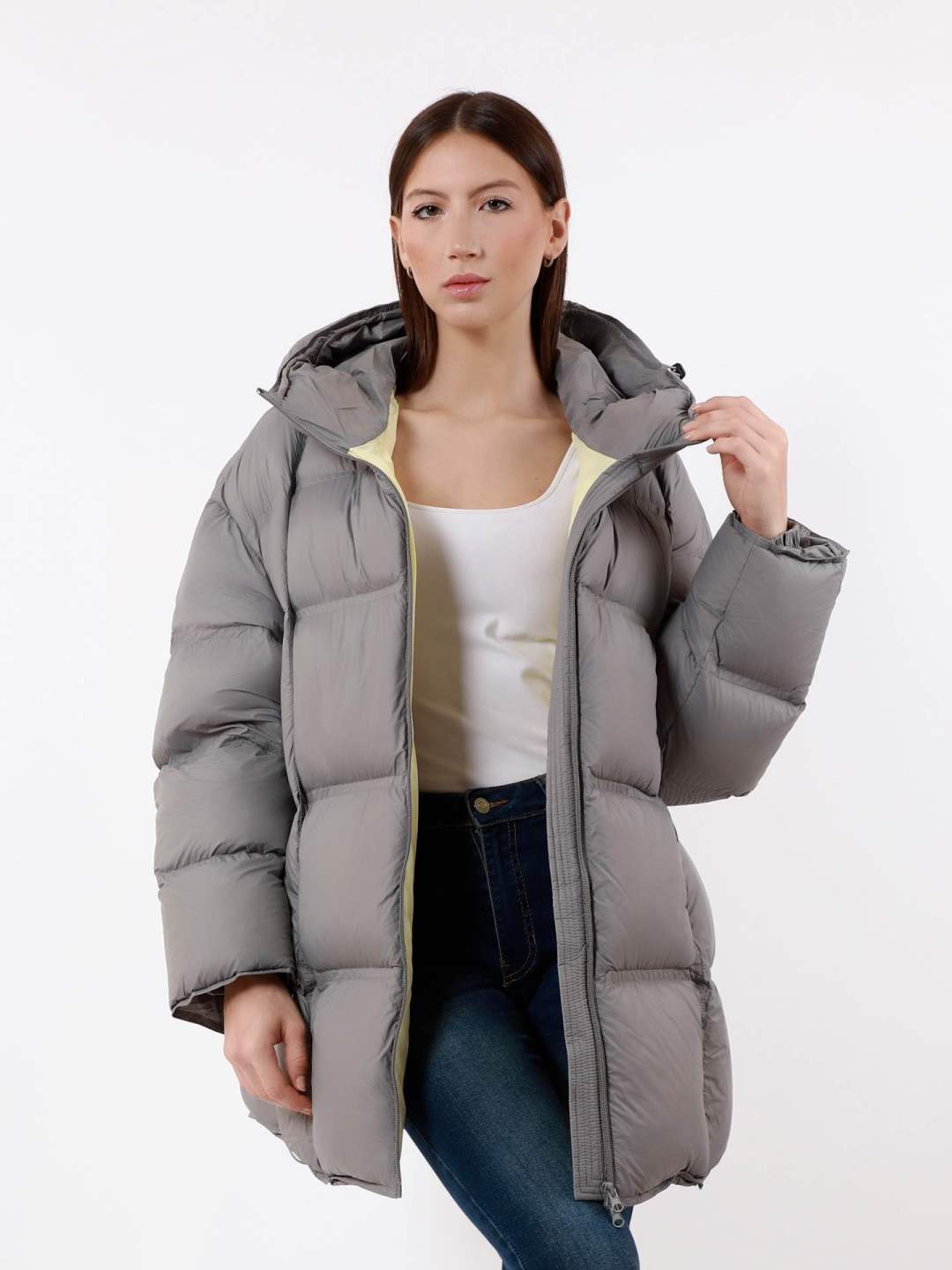 Oversized Hooded Coat