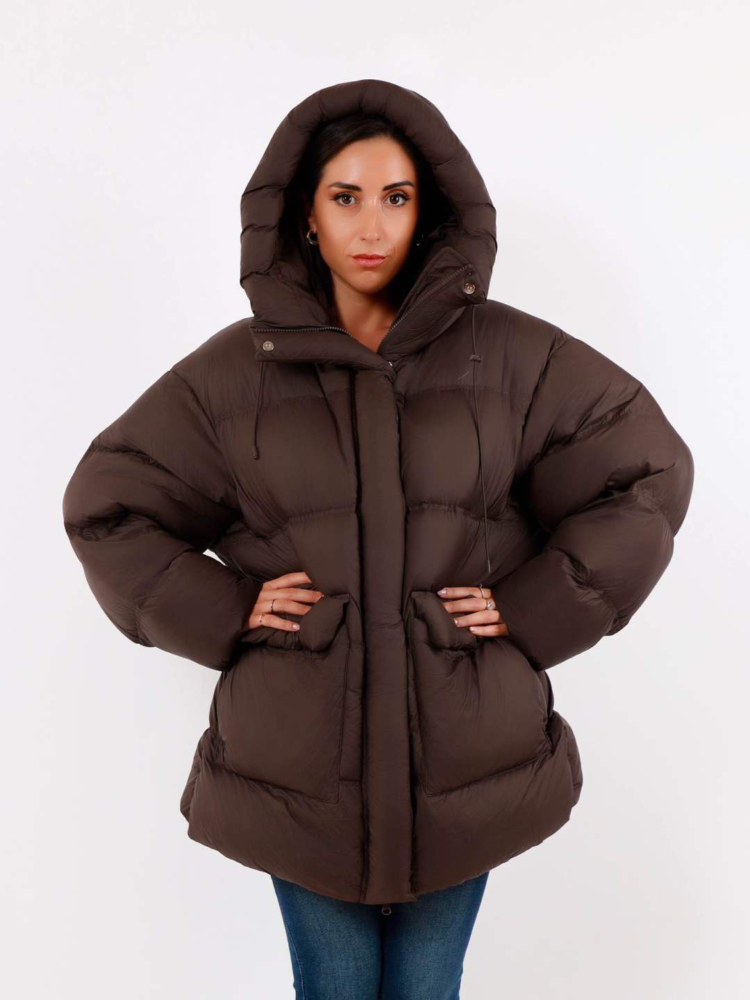 Oversized Hooded Coat