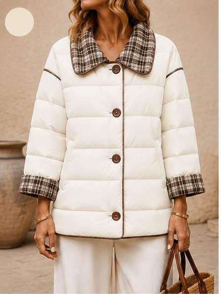 Relaxed Shirt-Collar Jacket
