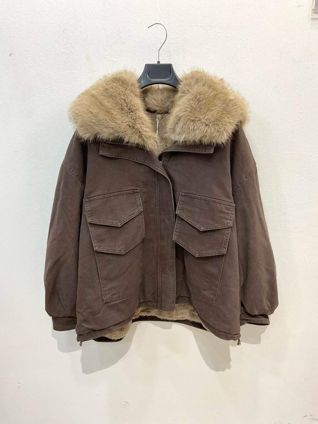 Oversize Collar Jacket