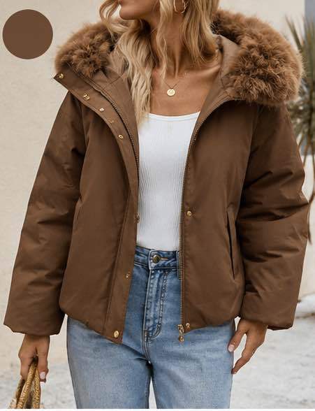 Short Hooded Jacket