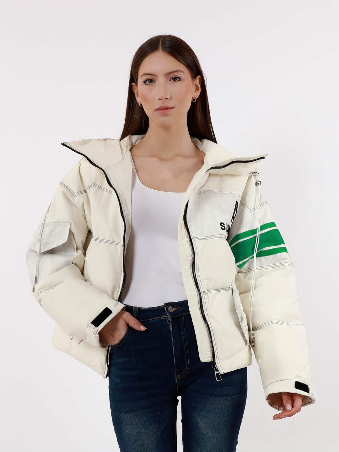 Oversized Hooded Jacket