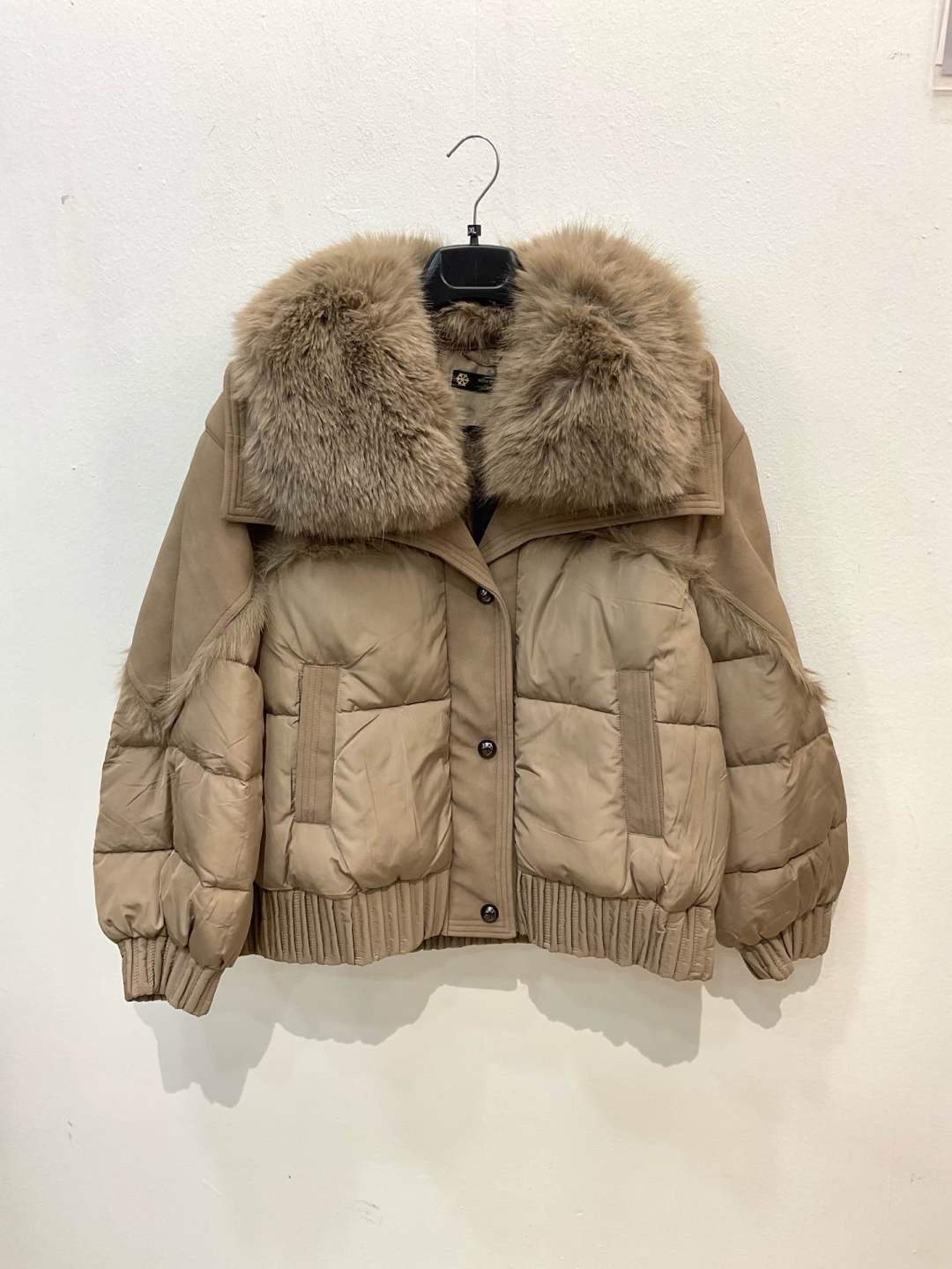 Quilted Bomber Jacket
