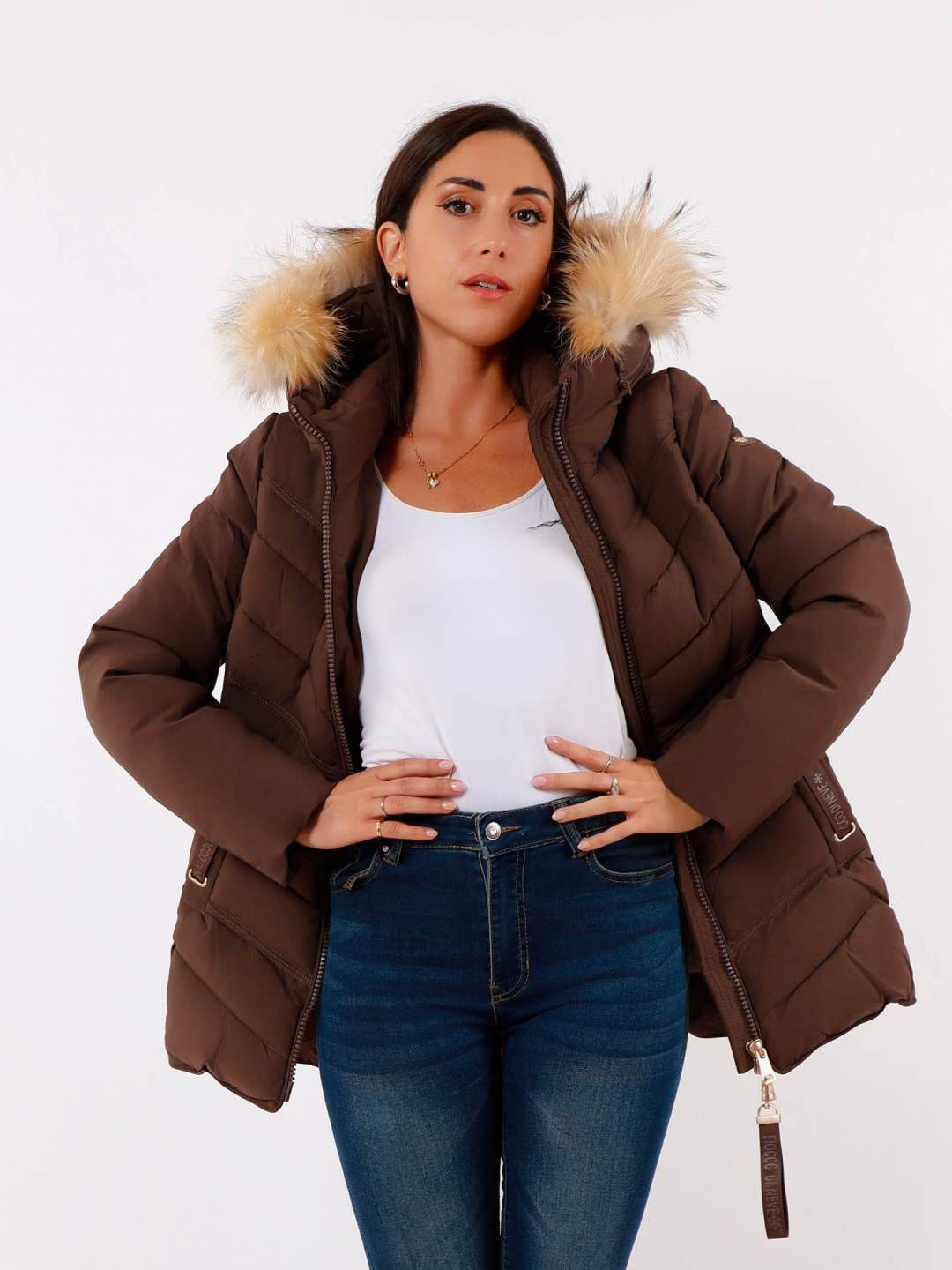 Tailored Hooded Jacket