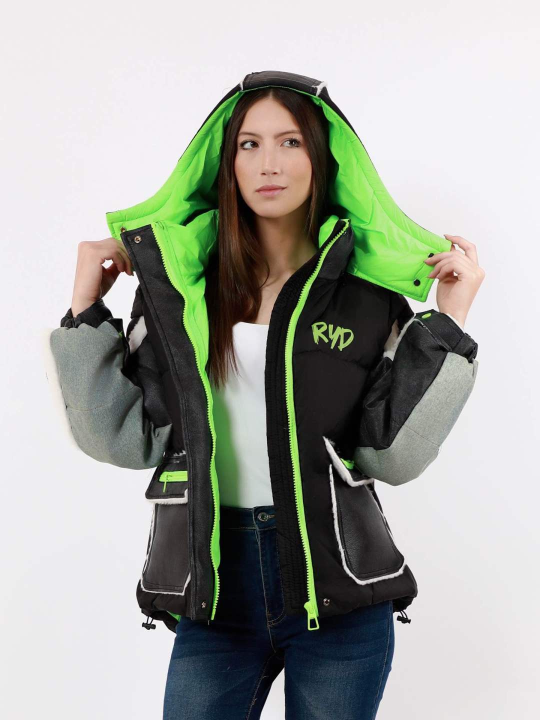 Oversized Hooded Jacket