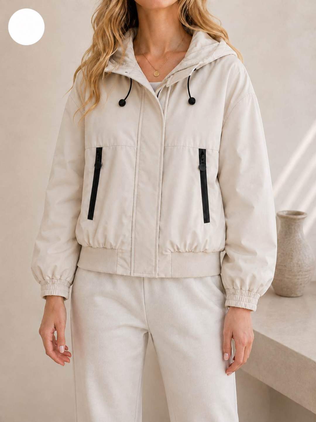 Oversized Hooded Jacket