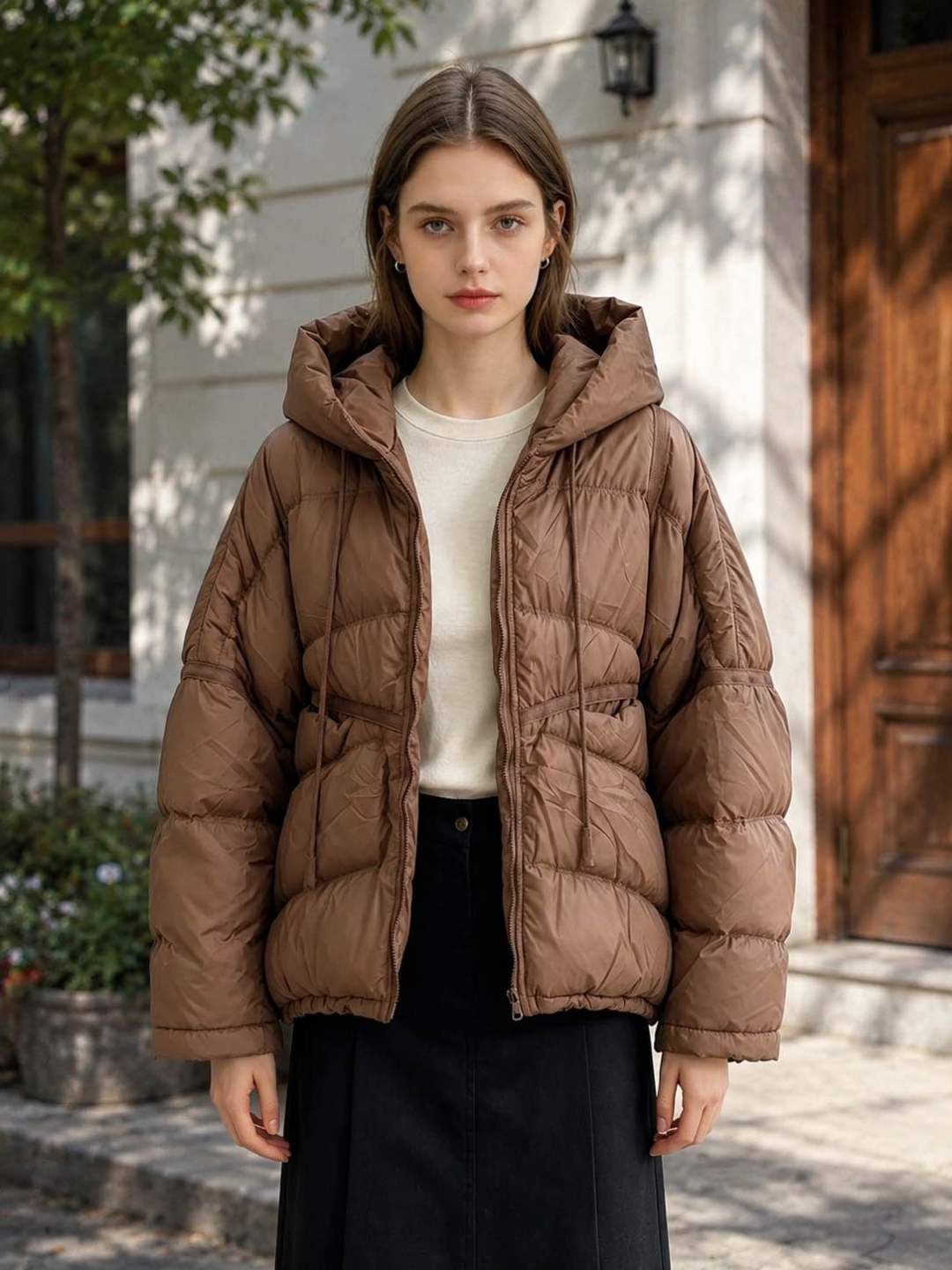 Oversize Hooded Jacket