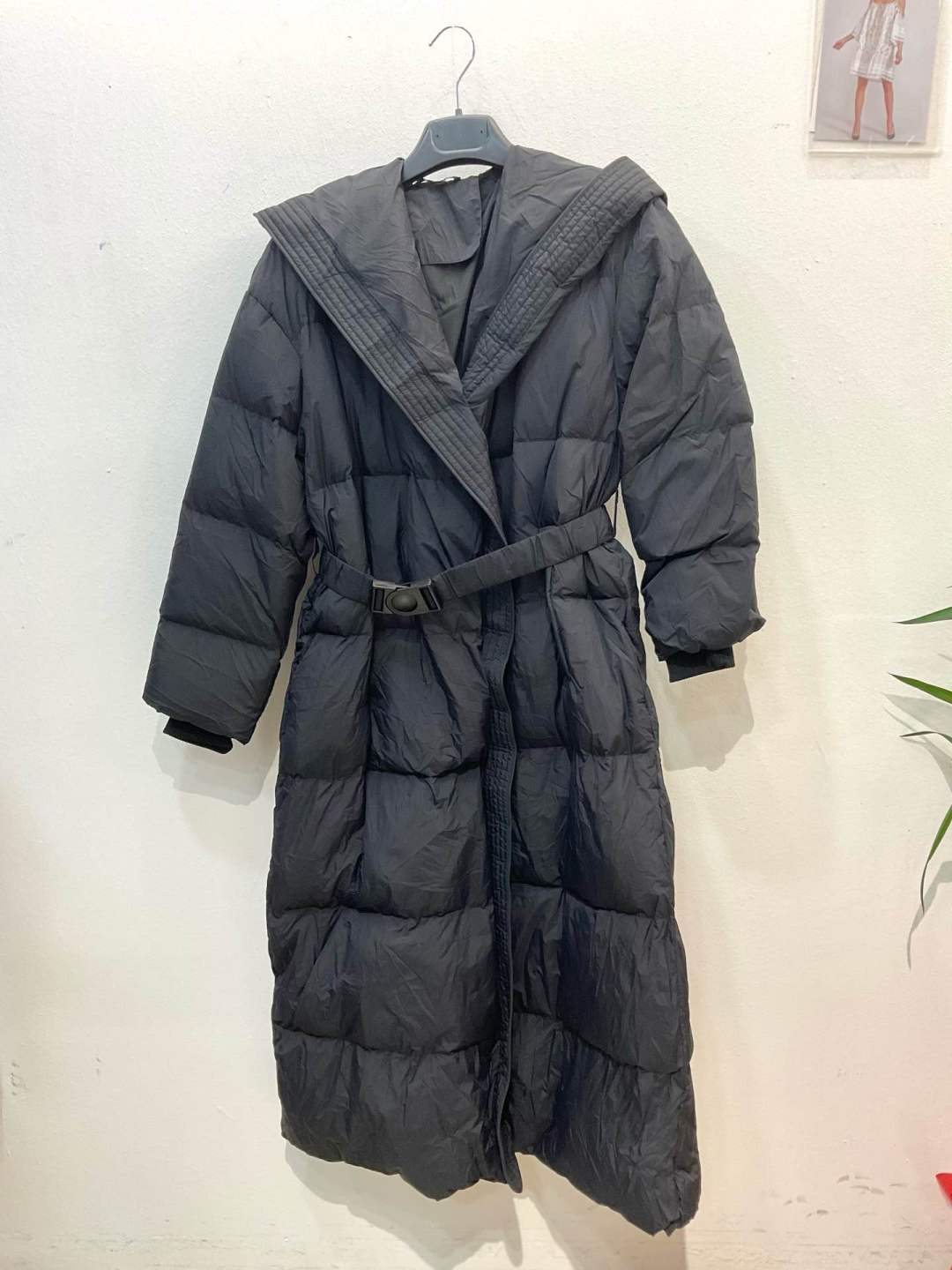 Midi Hooded Coat