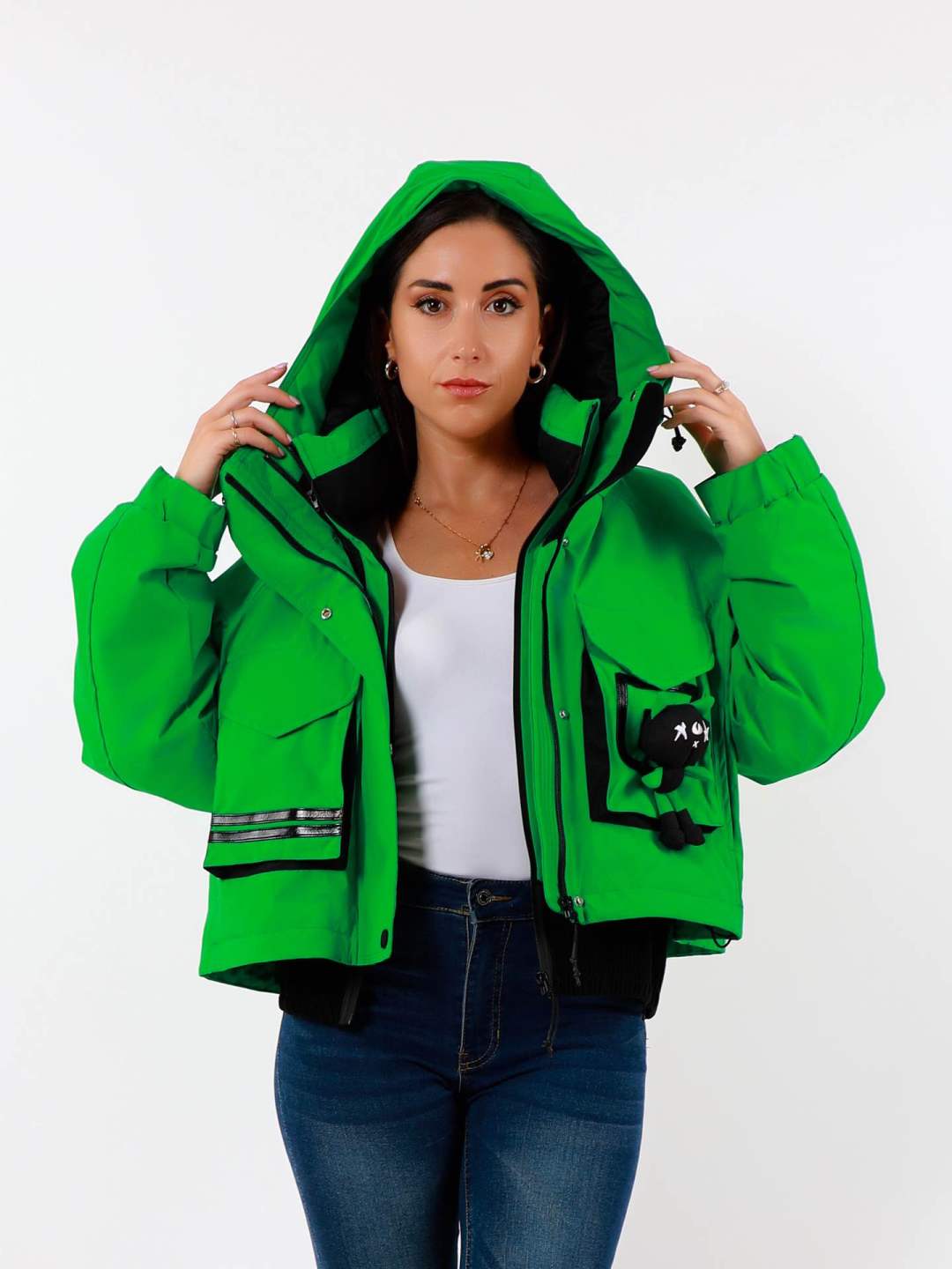 Relaxed Hooded Jacket